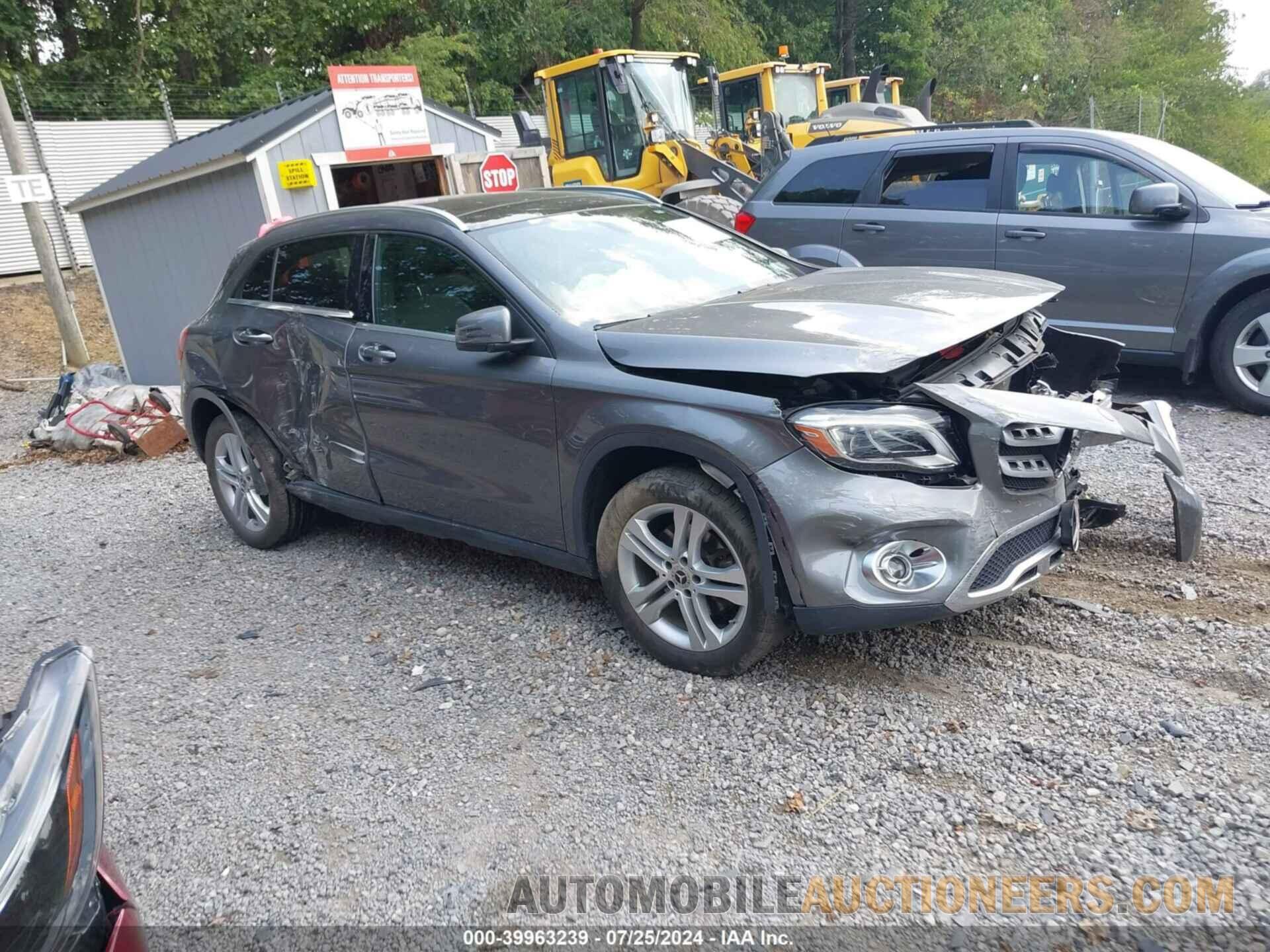 WDCTG4GB5JJ523348 MERCEDES-BENZ GLA 250 2018