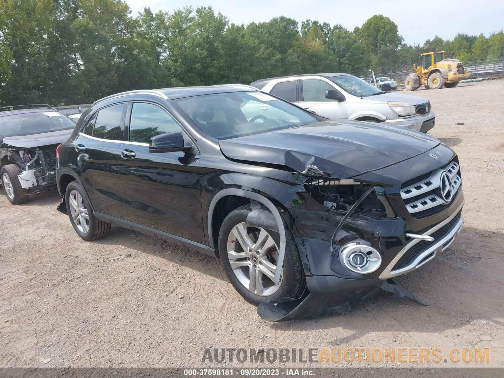 WDCTG4GB5KJ587679 MERCEDES-BENZ GLA 2019