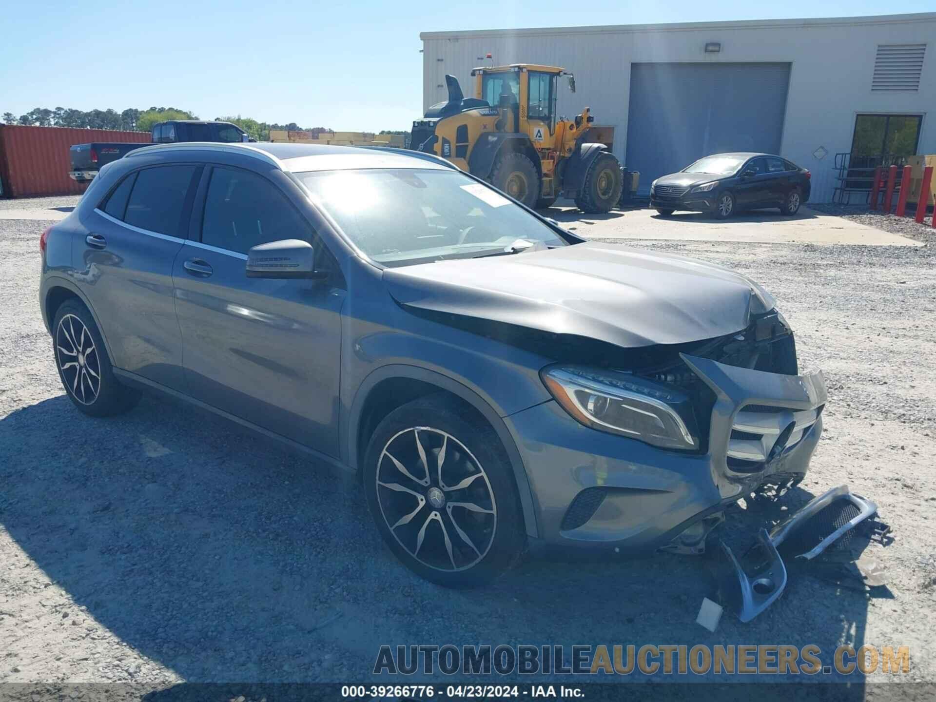 WDCTG4GB6FJ028602 MERCEDES-BENZ GLA 250 2015