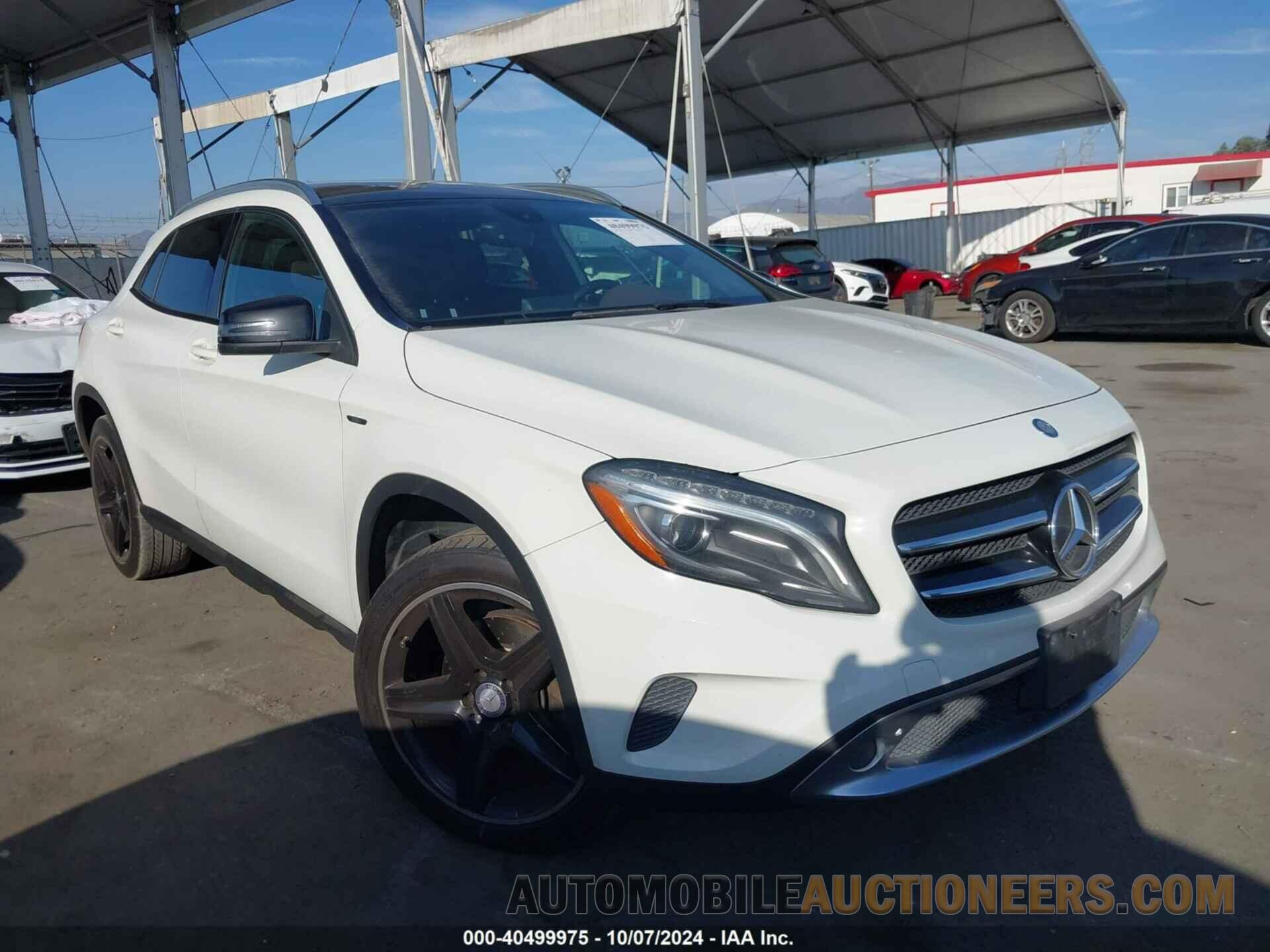 WDCTG4GB6FJ036652 MERCEDES-BENZ GLA 250 2015