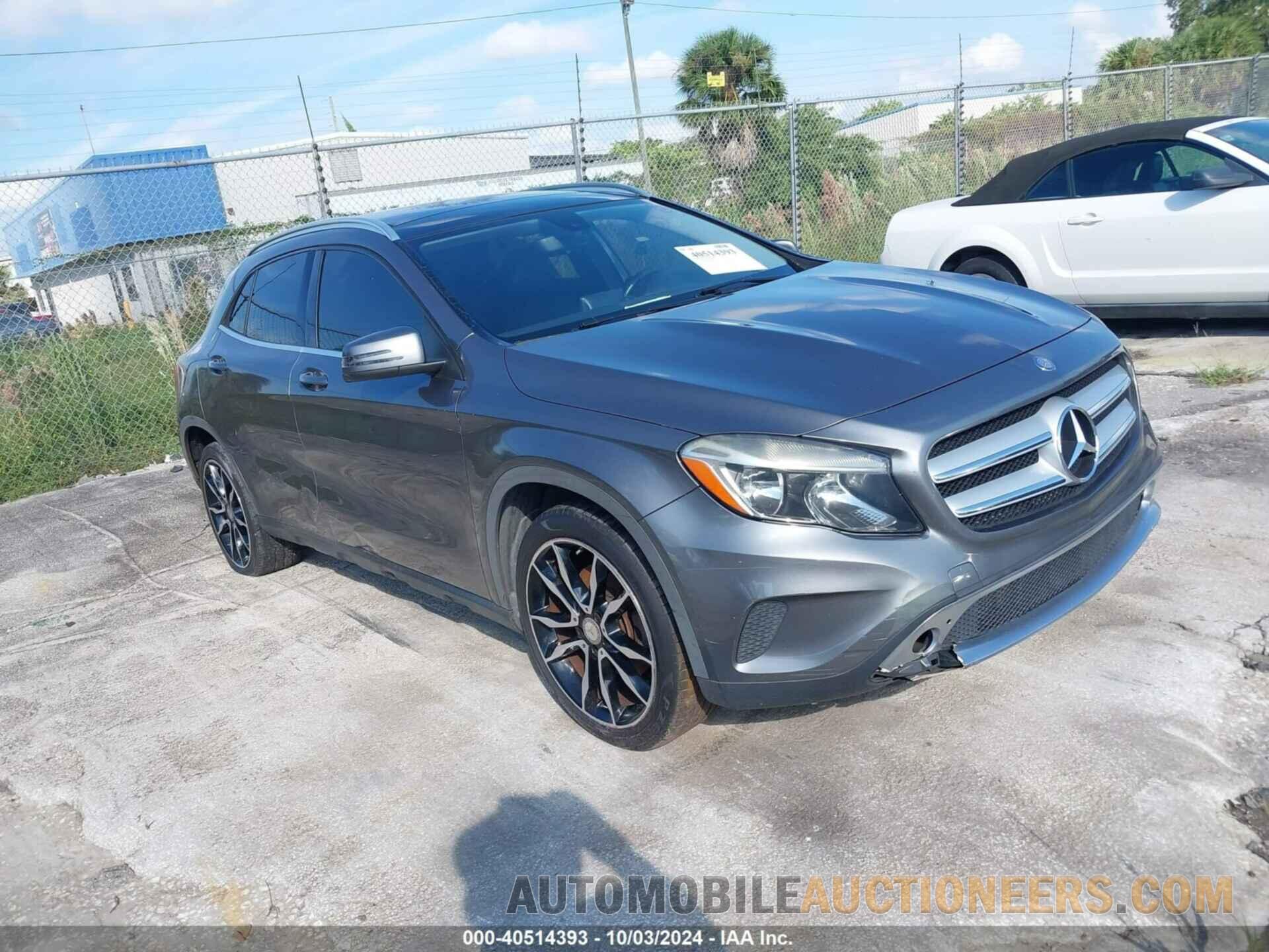 WDCTG4GB6FJ059896 MERCEDES-BENZ GLA 2015