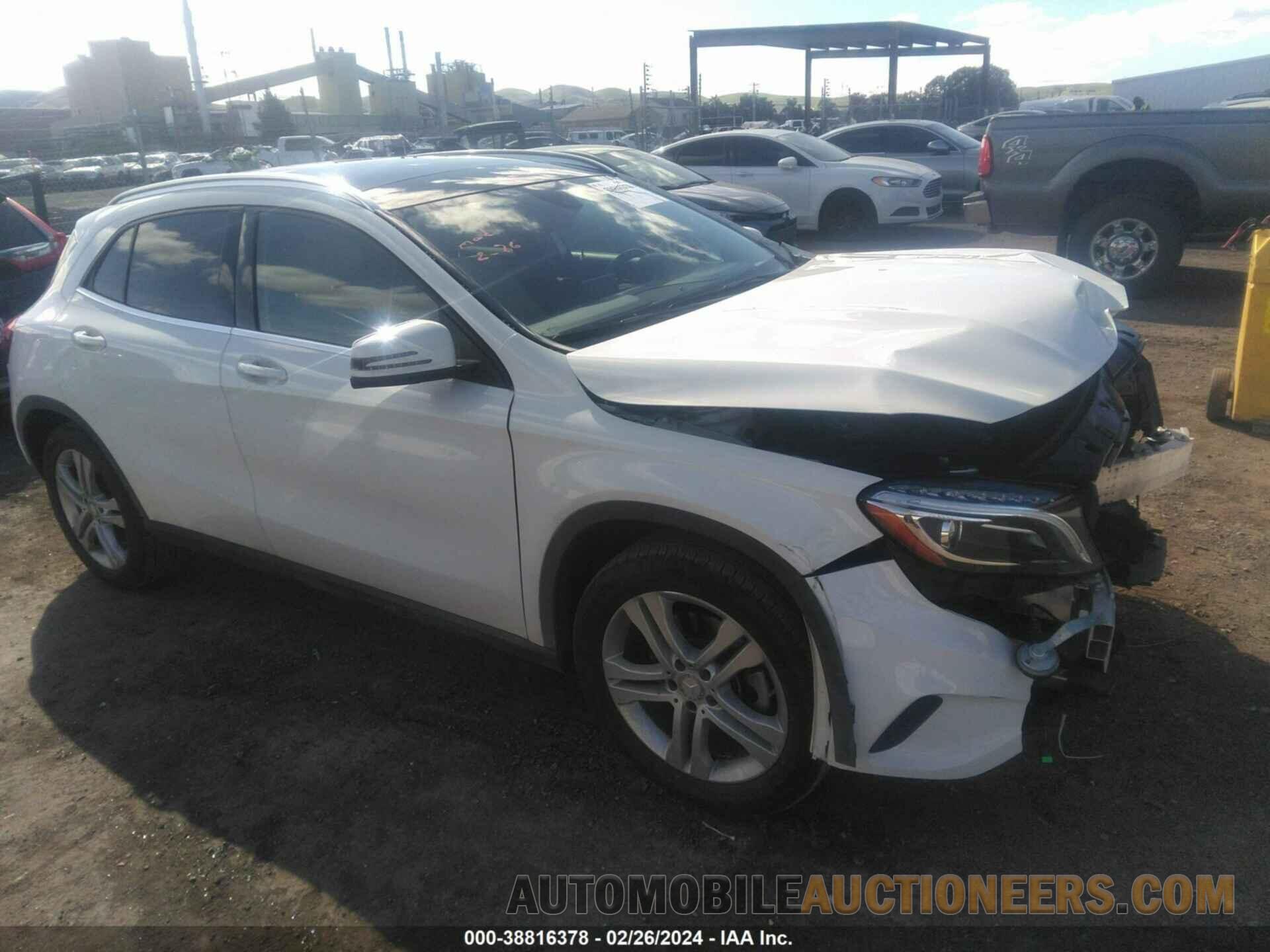 WDCTG4GB6FJ089979 MERCEDES-BENZ GLA 250 2015