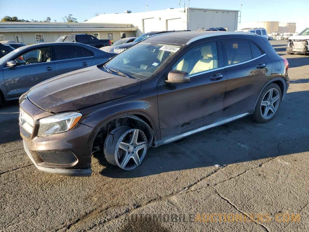 WDCTG4GB6FJ168729 MERCEDES-BENZ GLA-CLASS 2015