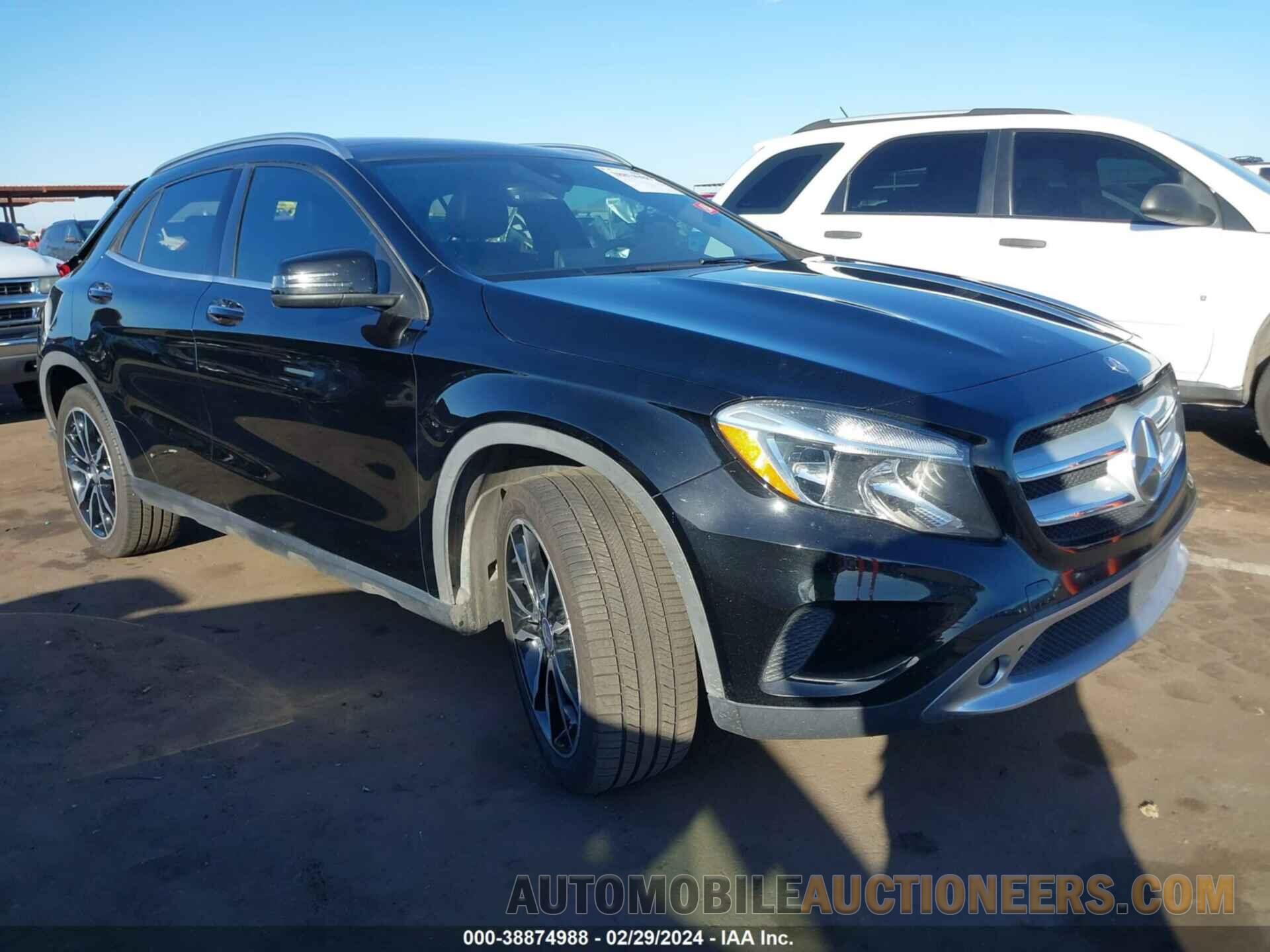 WDCTG4GB6GJ202475 MERCEDES-BENZ GLA 250 2016