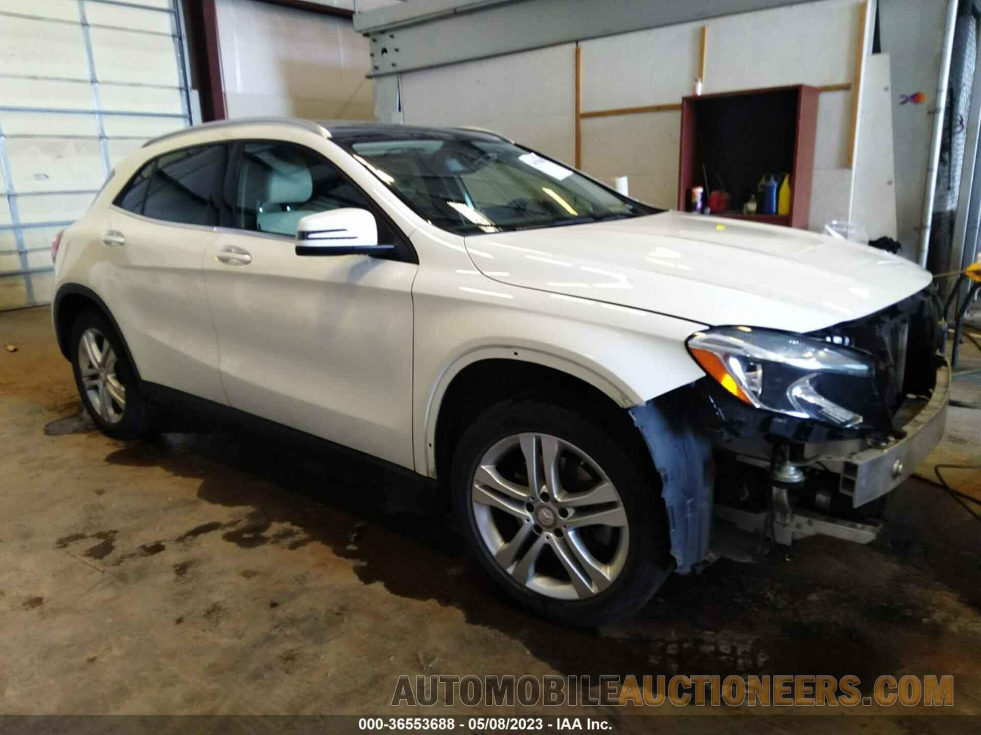 WDCTG4GB6GJ203982 MERCEDES-BENZ GLA 2016