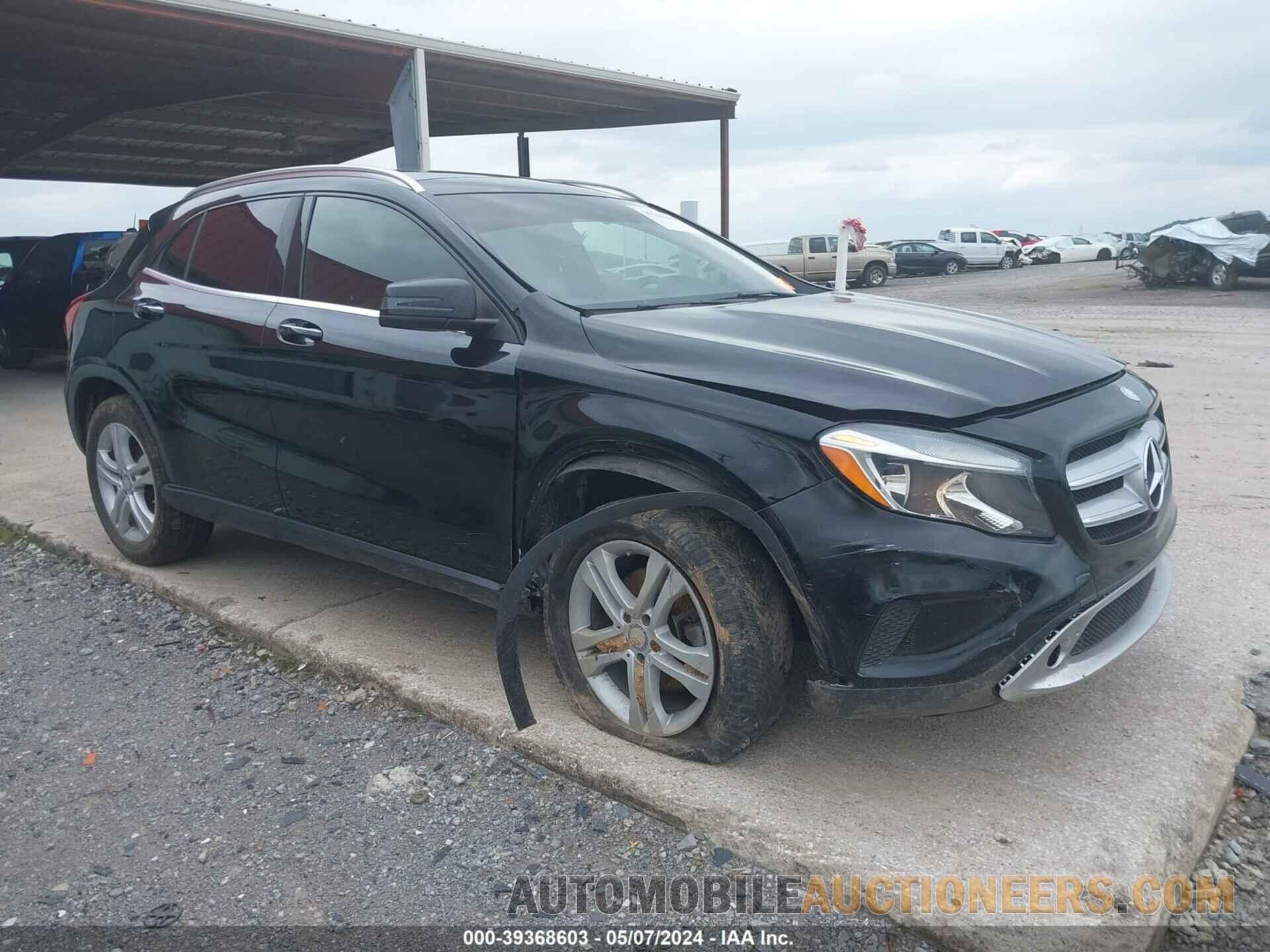 WDCTG4GB6GJ221222 MERCEDES-BENZ GLA 2016