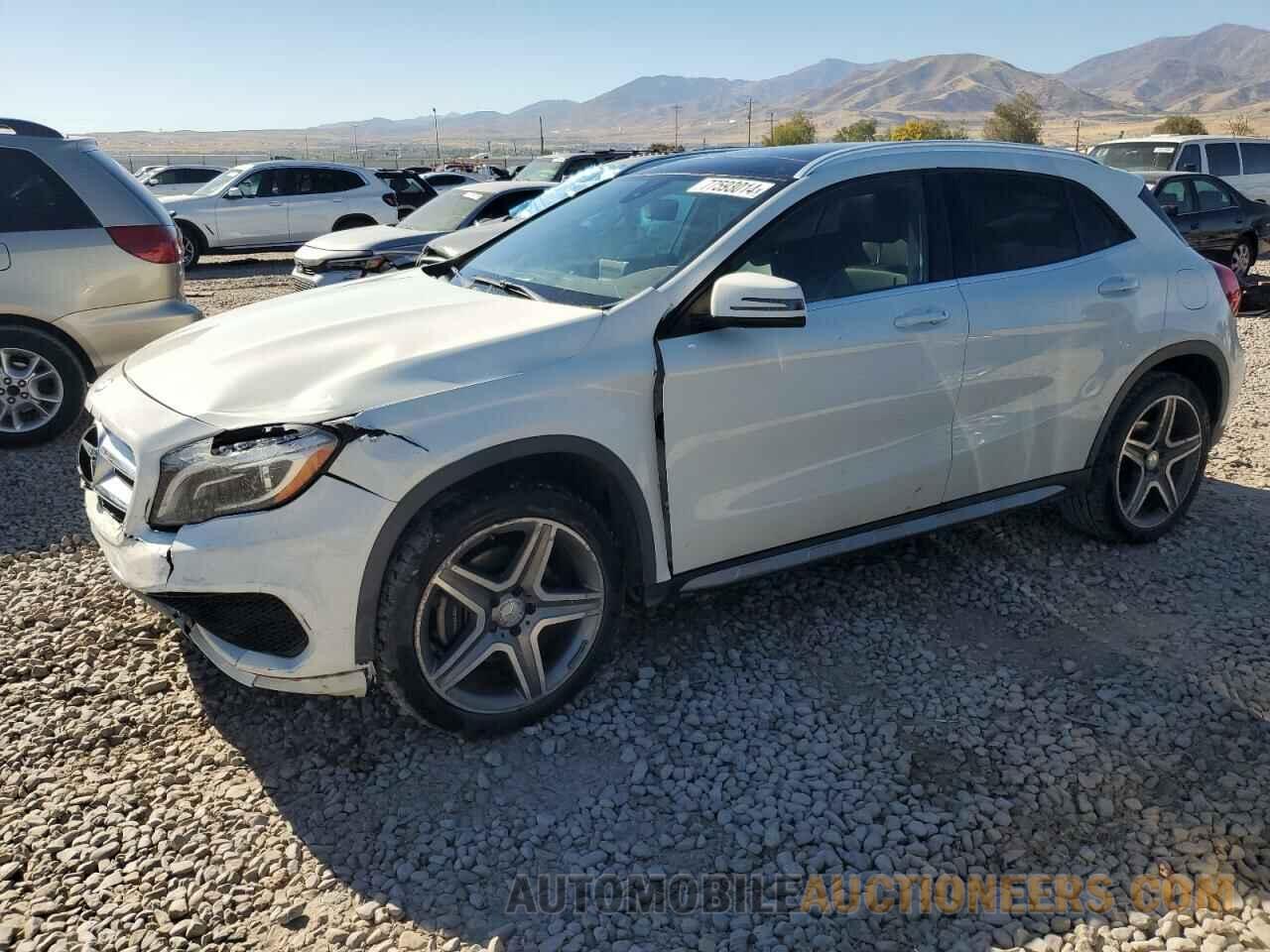 WDCTG4GB6GJ230843 MERCEDES-BENZ GLA-CLASS 2016