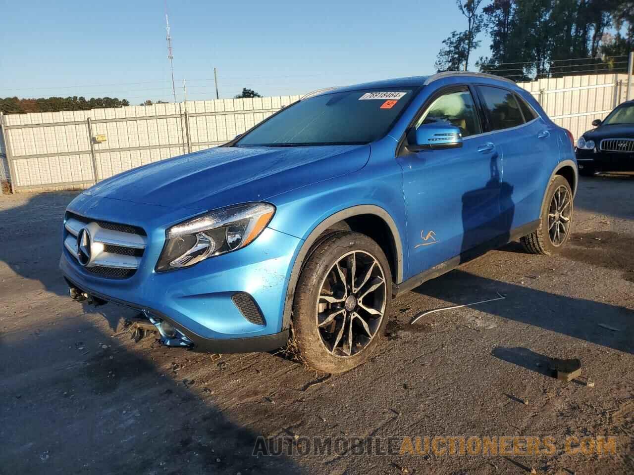 WDCTG4GB6GJ252468 MERCEDES-BENZ GLA-CLASS 2016