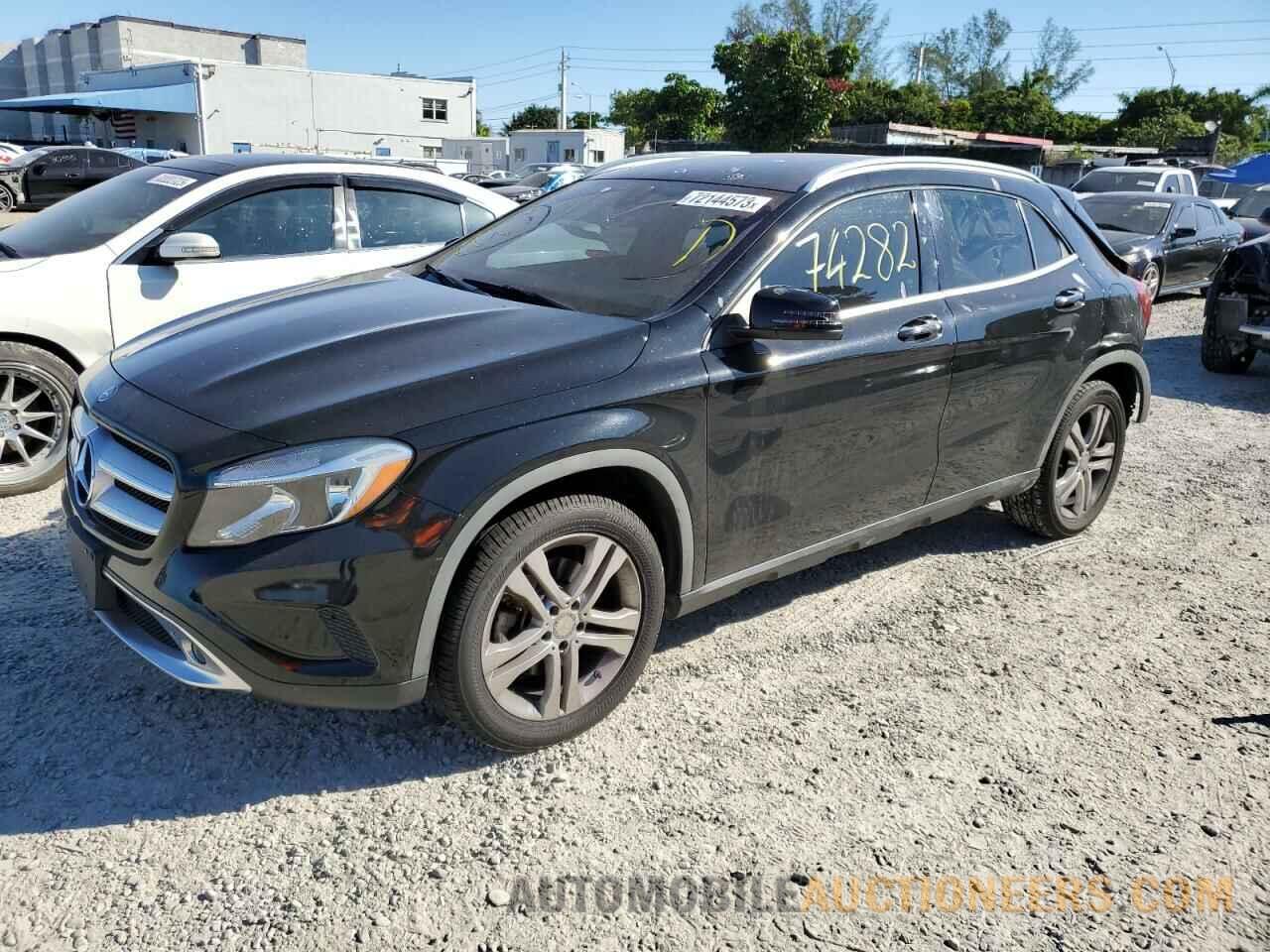 WDCTG4GB6GJ257332 MERCEDES-BENZ GLA-CLASS 2016