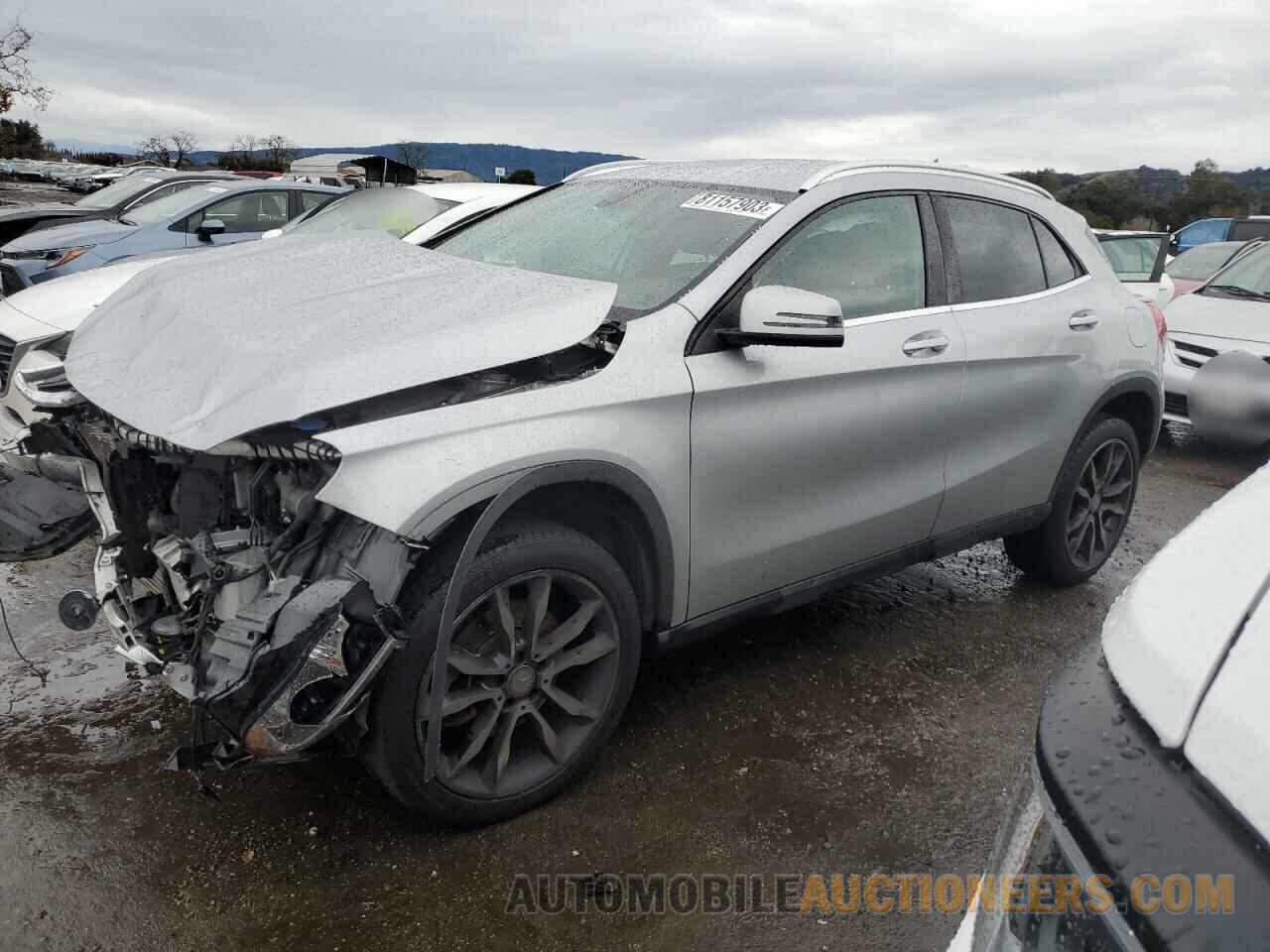 WDCTG4GB6GJ272896 MERCEDES-BENZ GLA-CLASS 2016