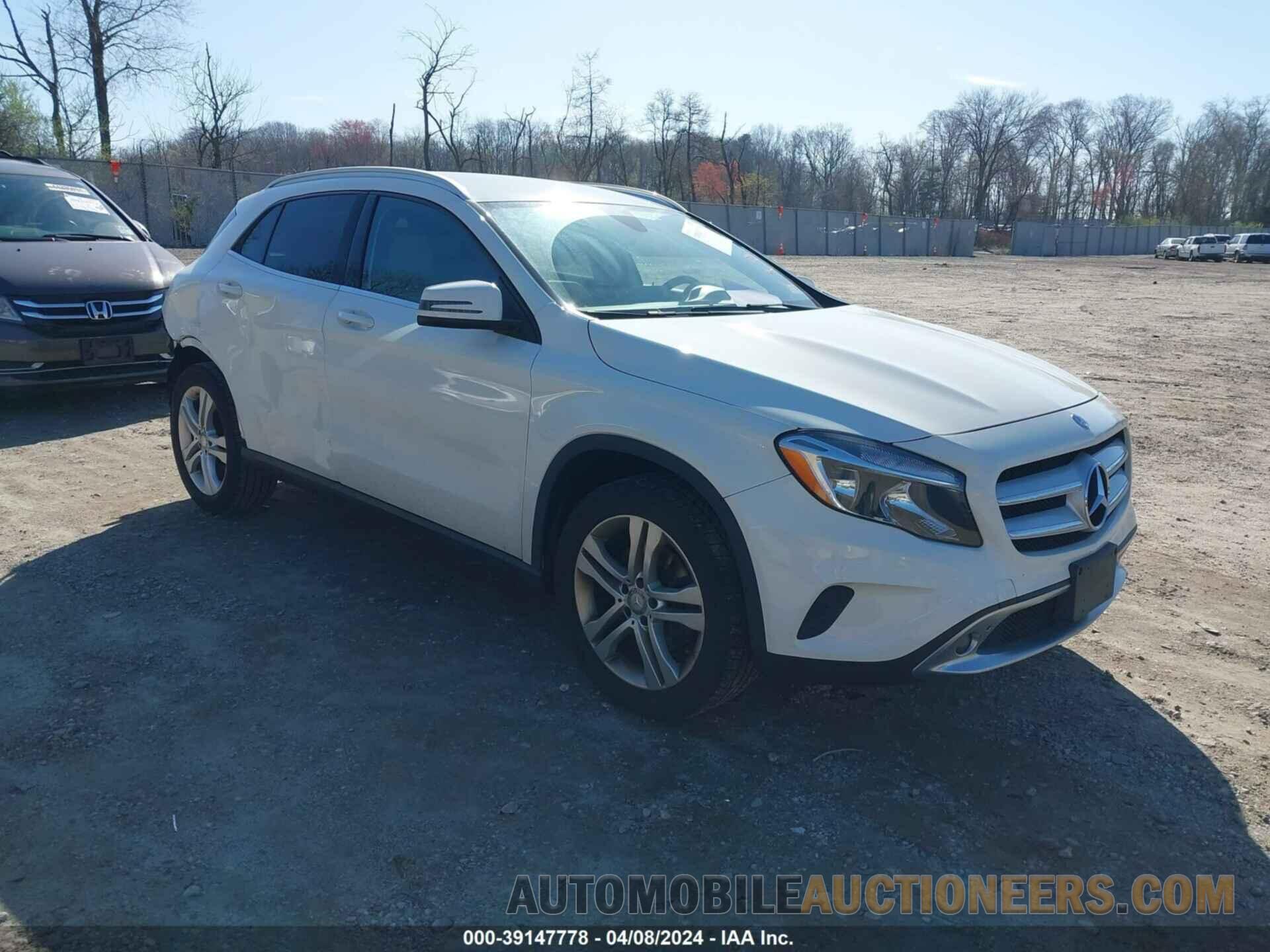 WDCTG4GB6HJ291840 MERCEDES-BENZ GLA 250 2017