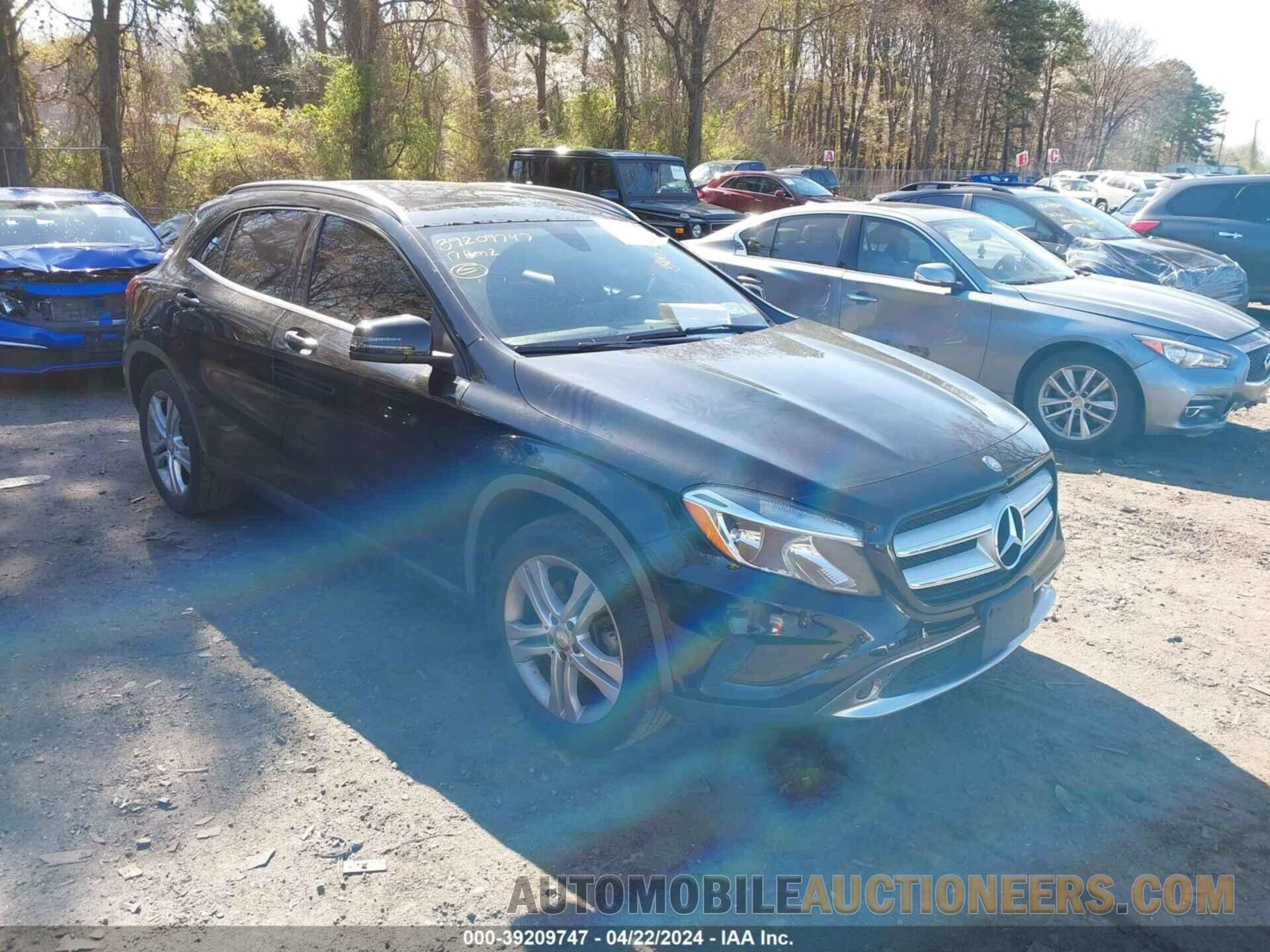 WDCTG4GB6HJ307115 MERCEDES-BENZ GLA 250 2017