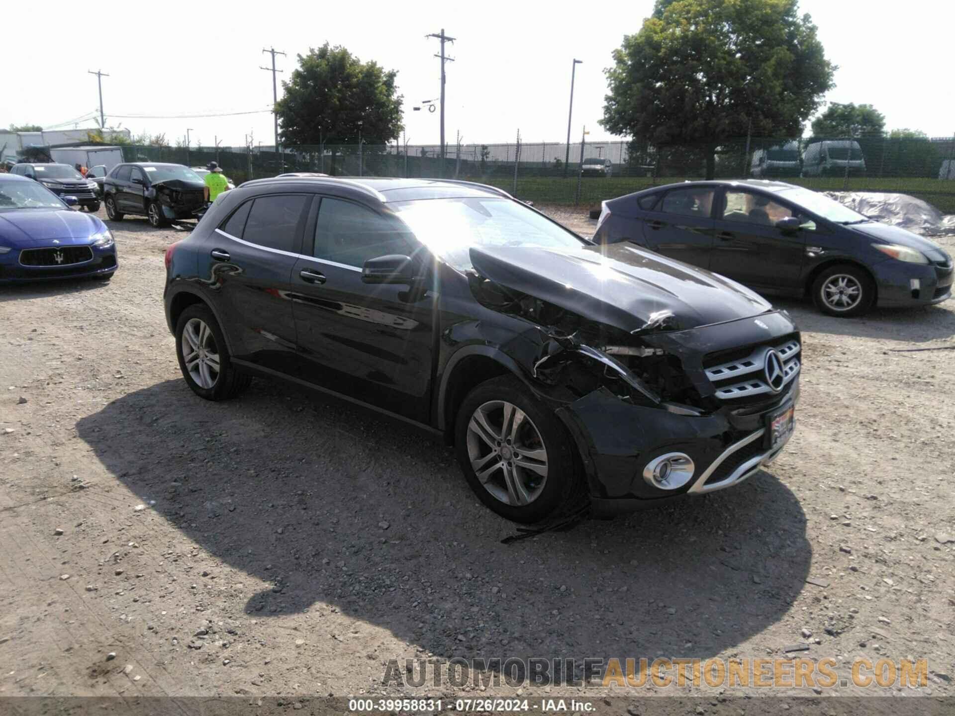 WDCTG4GB6JJ369653 MERCEDES-BENZ GLA 250 2018