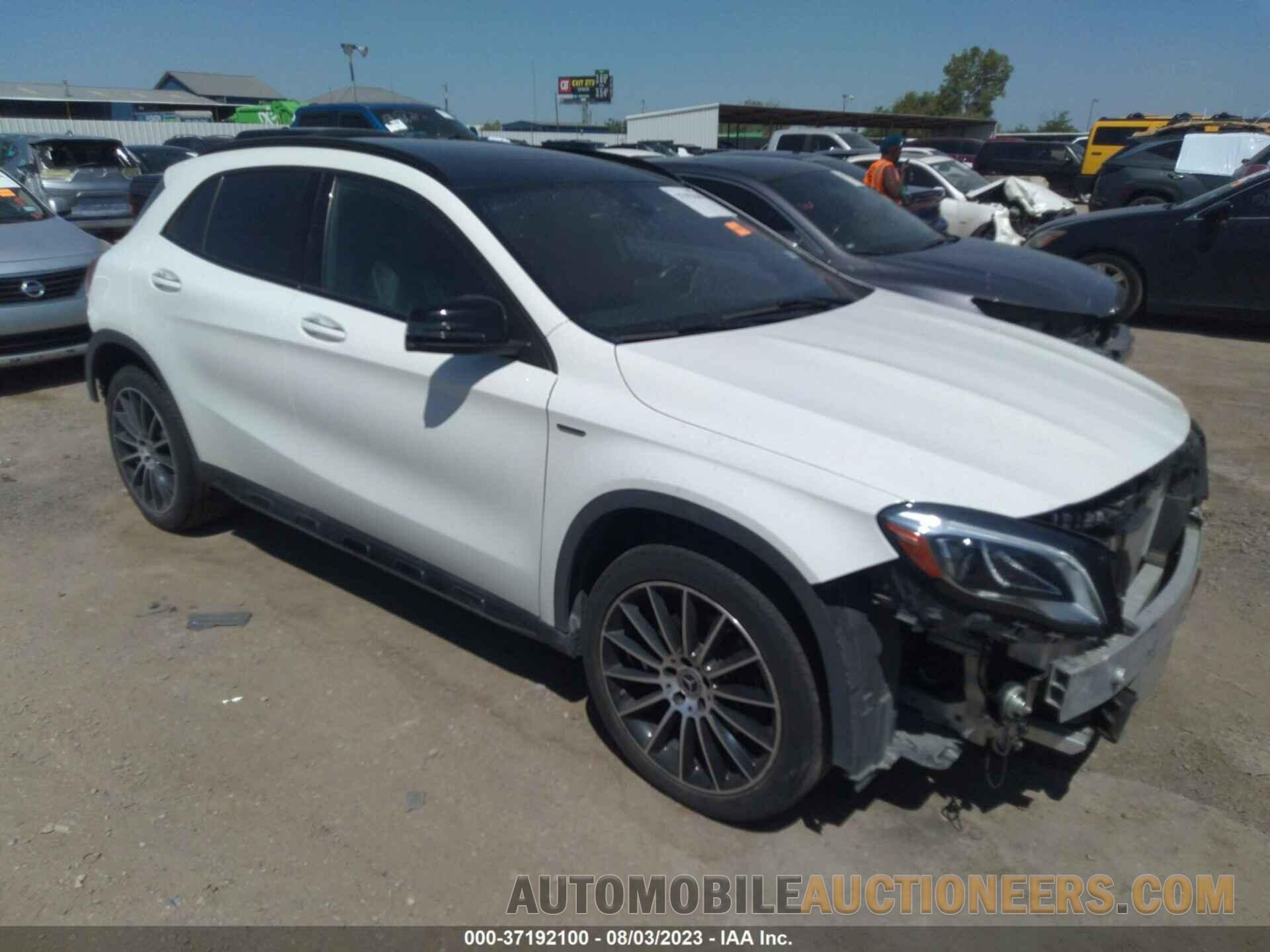 WDCTG4GB6JJ381267 MERCEDES-BENZ GLA 2018