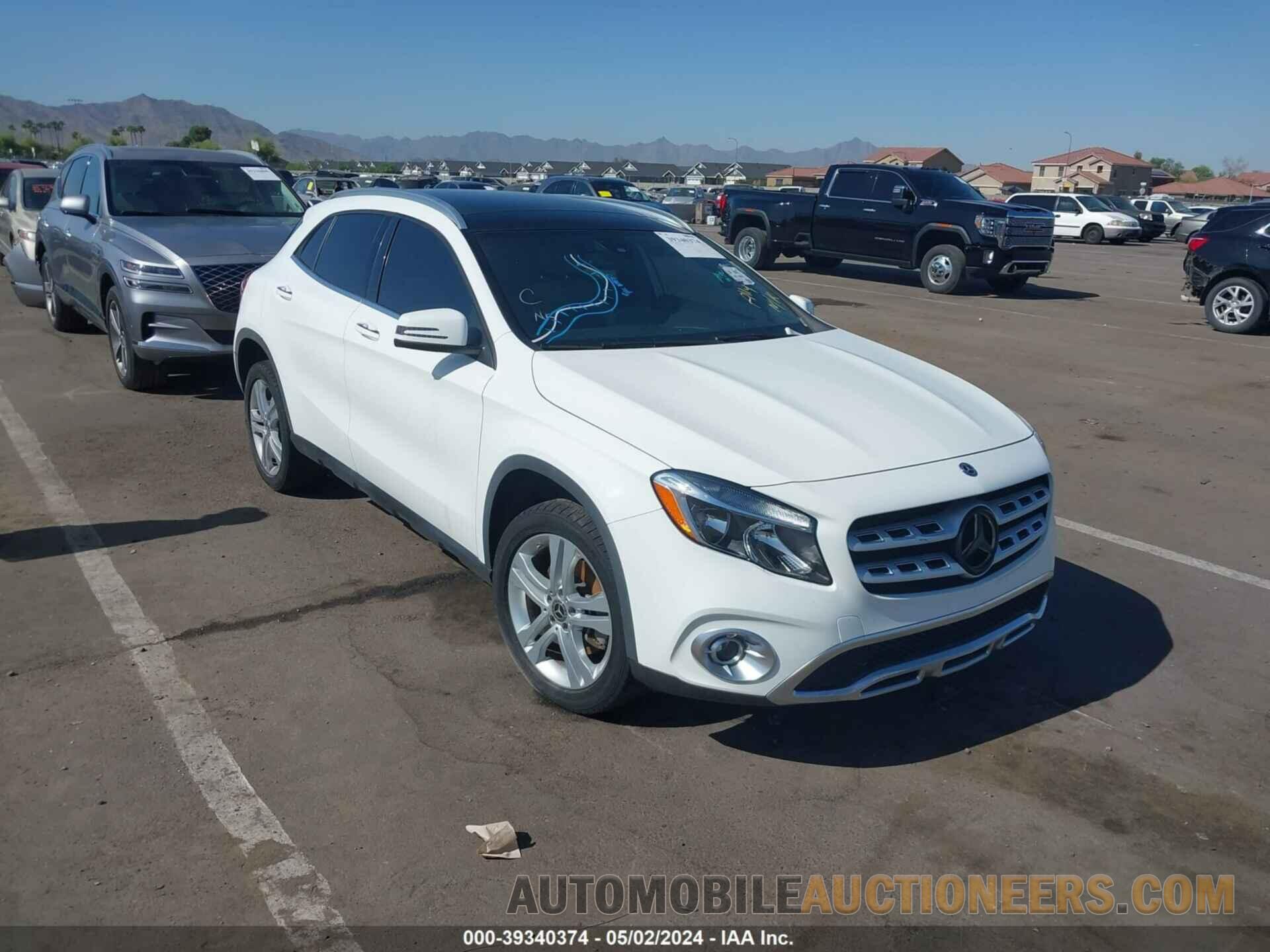 WDCTG4GB6JU000256 MERCEDES-BENZ GLA 250 2018