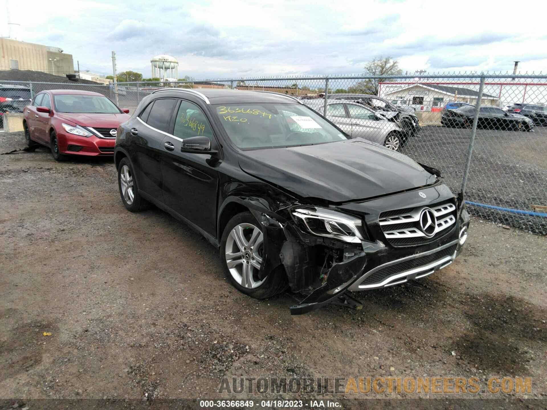 WDCTG4GB6KJ550690 MERCEDES-BENZ GLA 2019