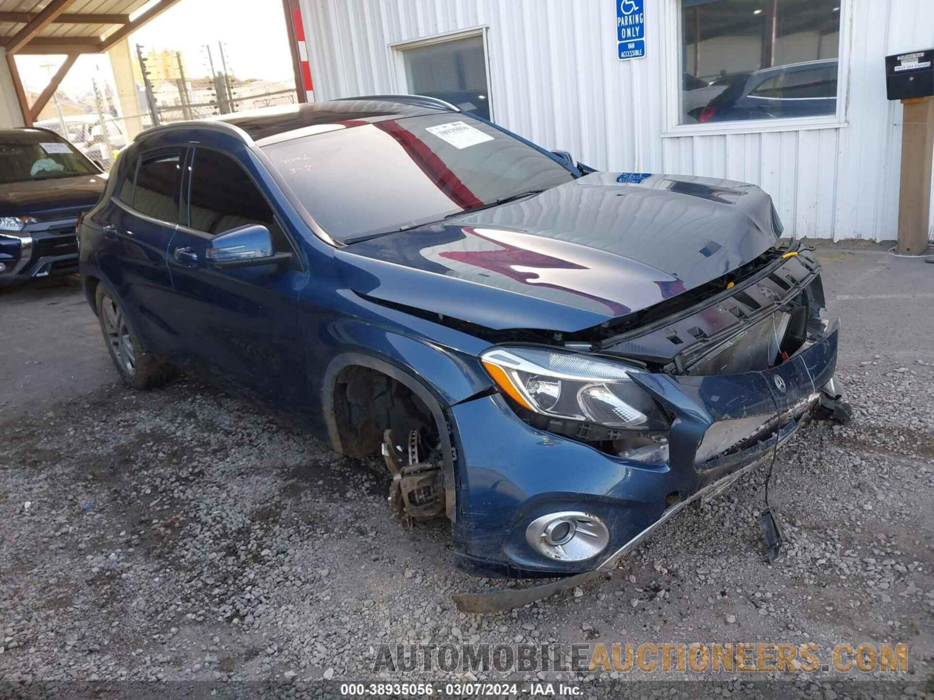 WDCTG4GB6KJ618440 MERCEDES-BENZ GLA 250 2019