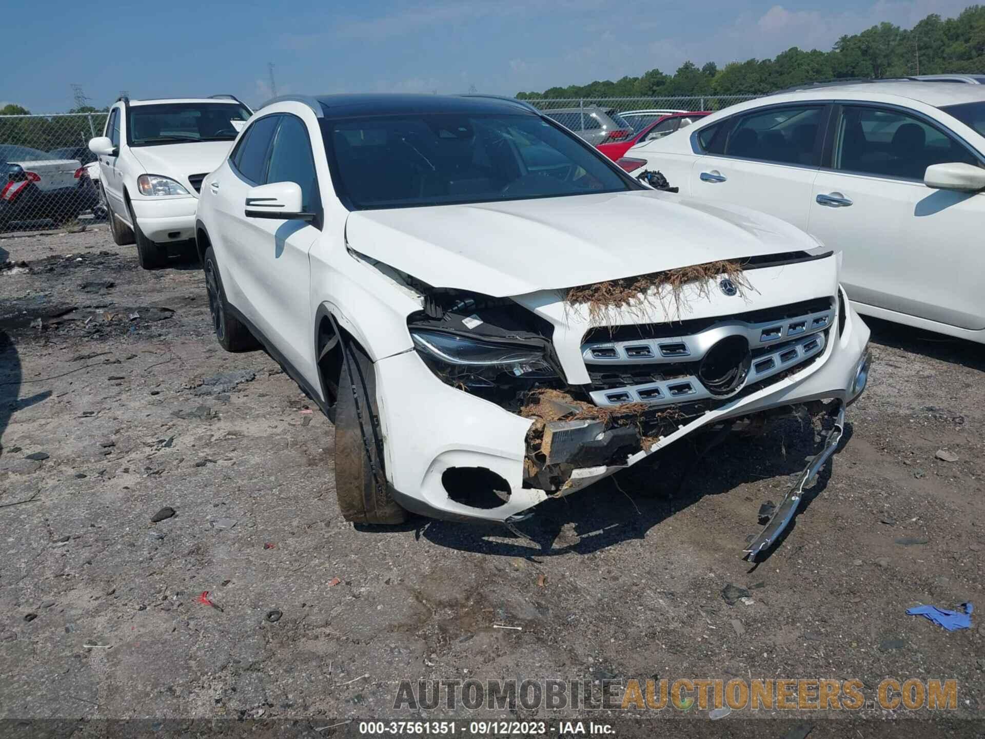 WDCTG4GB6KU013543 MERCEDES-BENZ GLA 2019