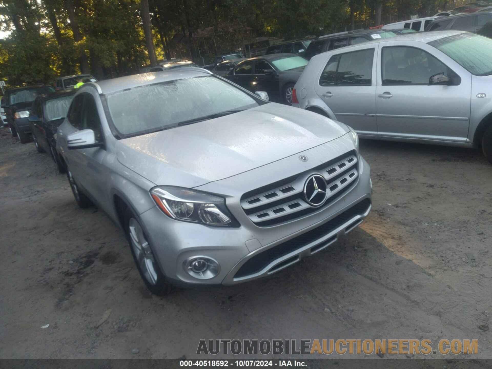 WDCTG4GB6KU017012 MERCEDES-BENZ GLA 250 2019