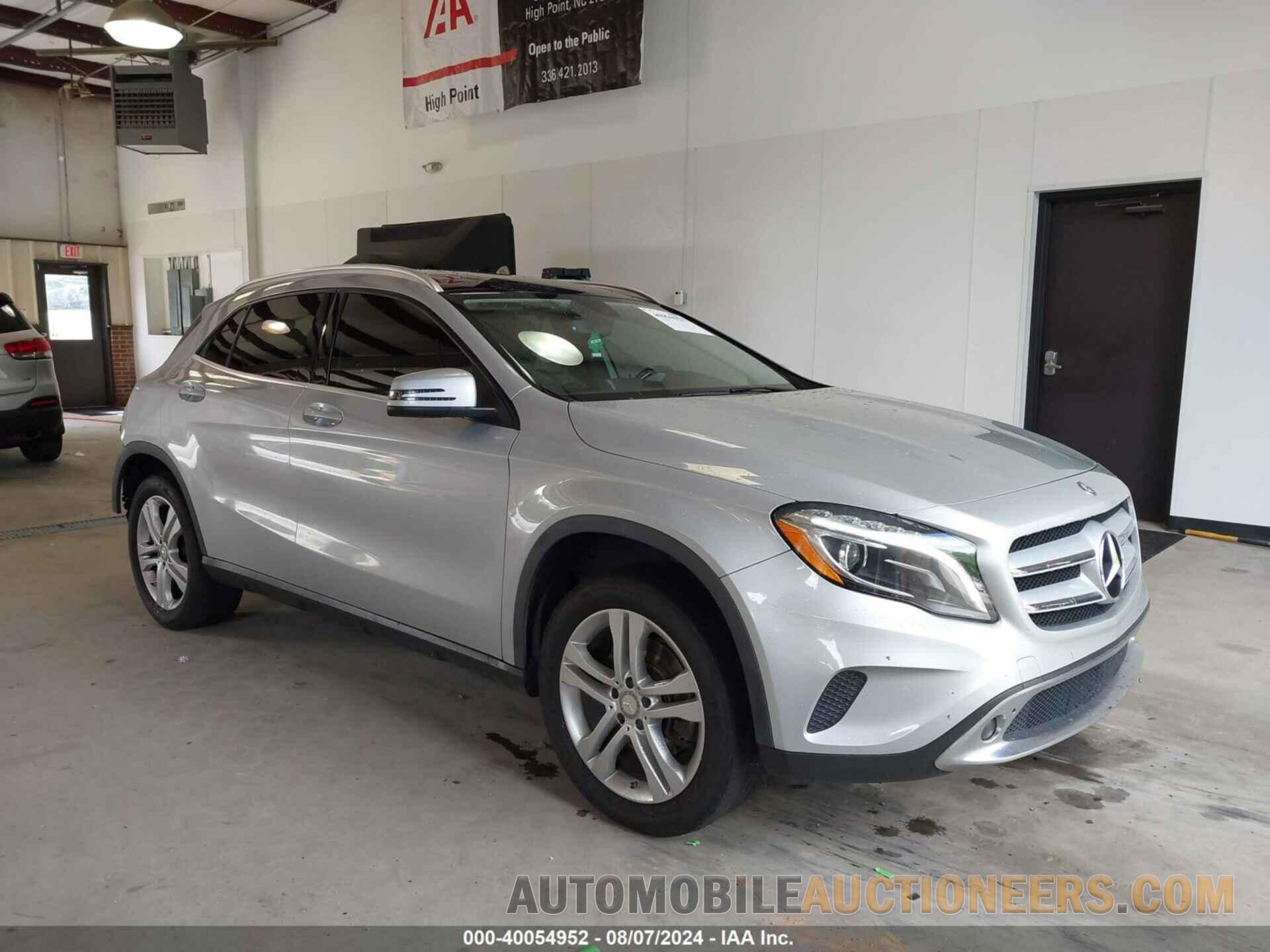 WDCTG4GB7FJ040600 MERCEDES-BENZ GLA 2015