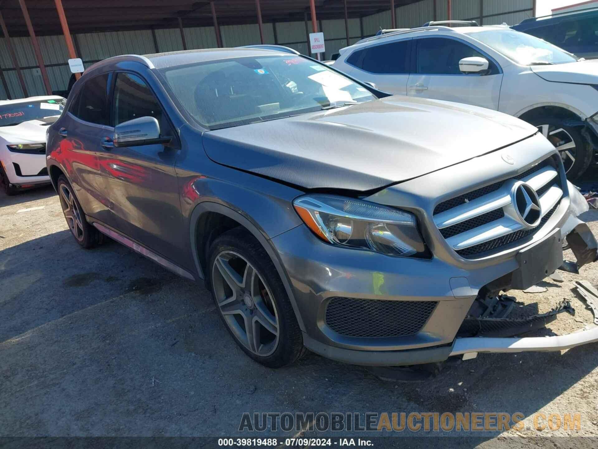 WDCTG4GB7FJ059745 MERCEDES-BENZ GLA 2015