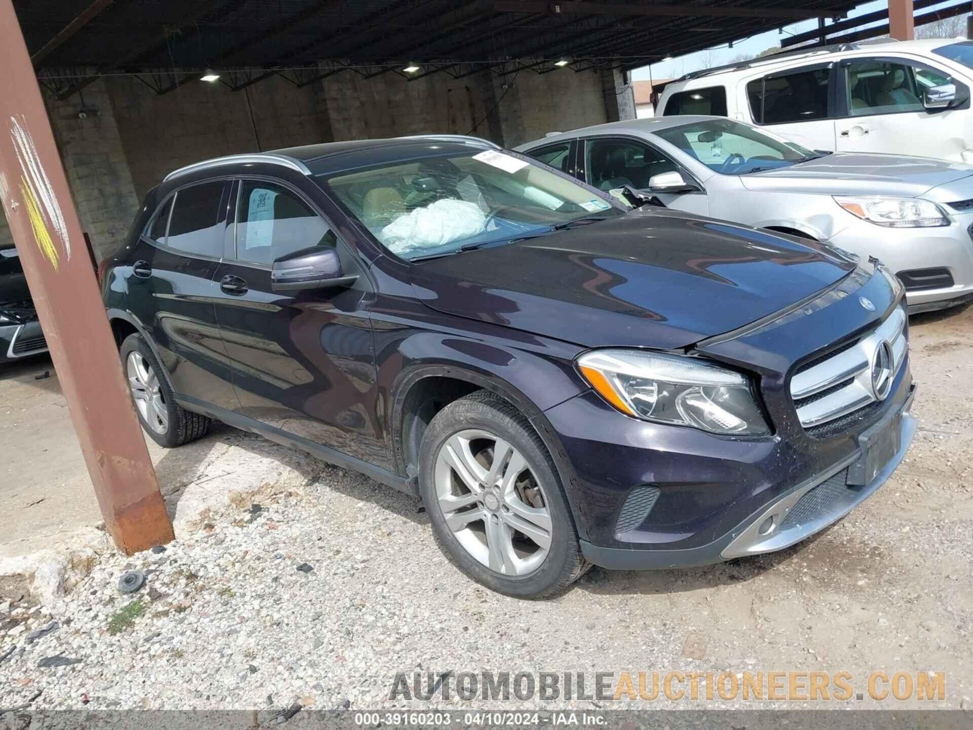 WDCTG4GB7FJ128143 MERCEDES-BENZ GLA 250 2015