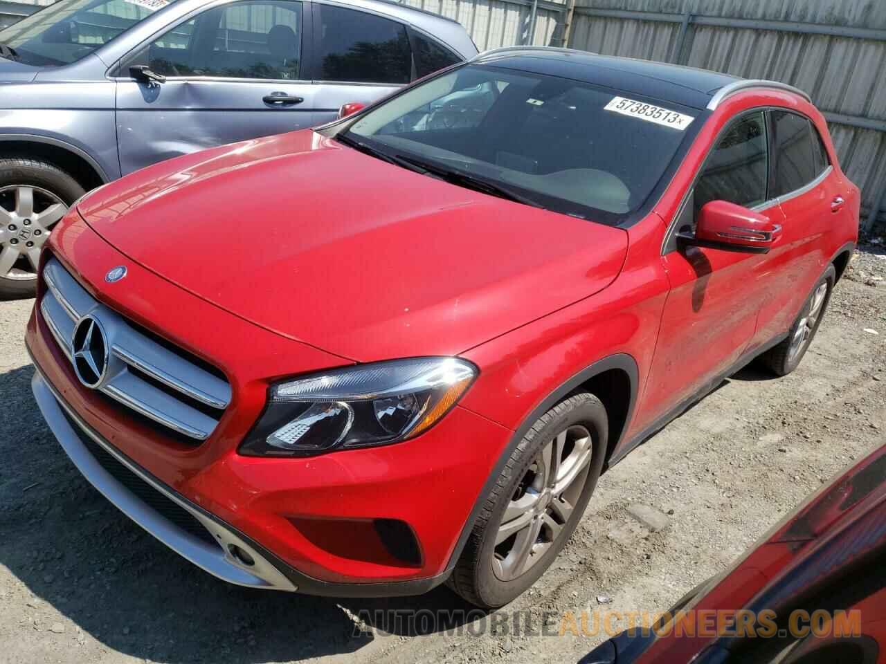 WDCTG4GB7FJ177844 MERCEDES-BENZ GLA-CLASS 2015