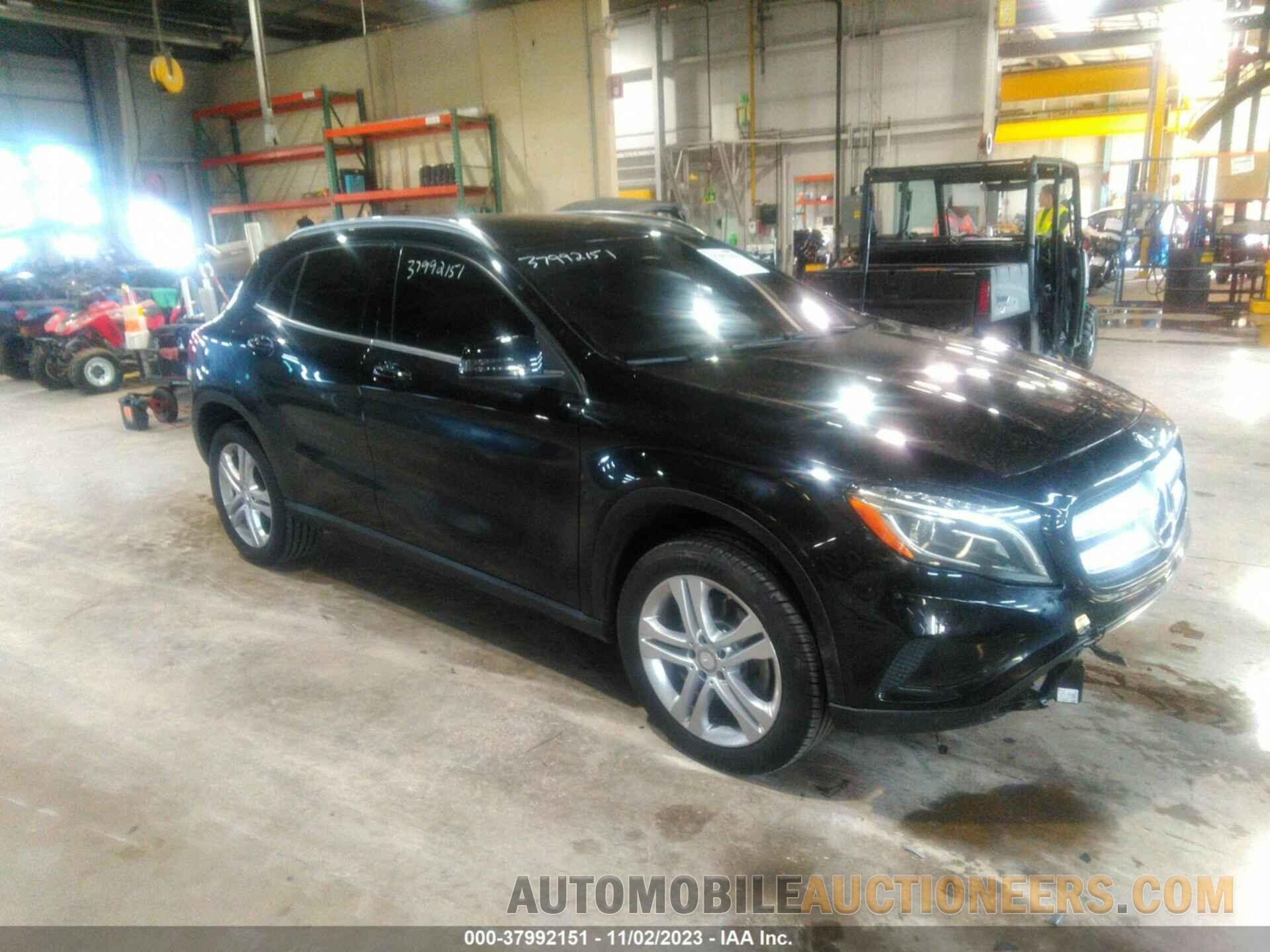 WDCTG4GB7GJ252463 MERCEDES-BENZ GLA 250 2016