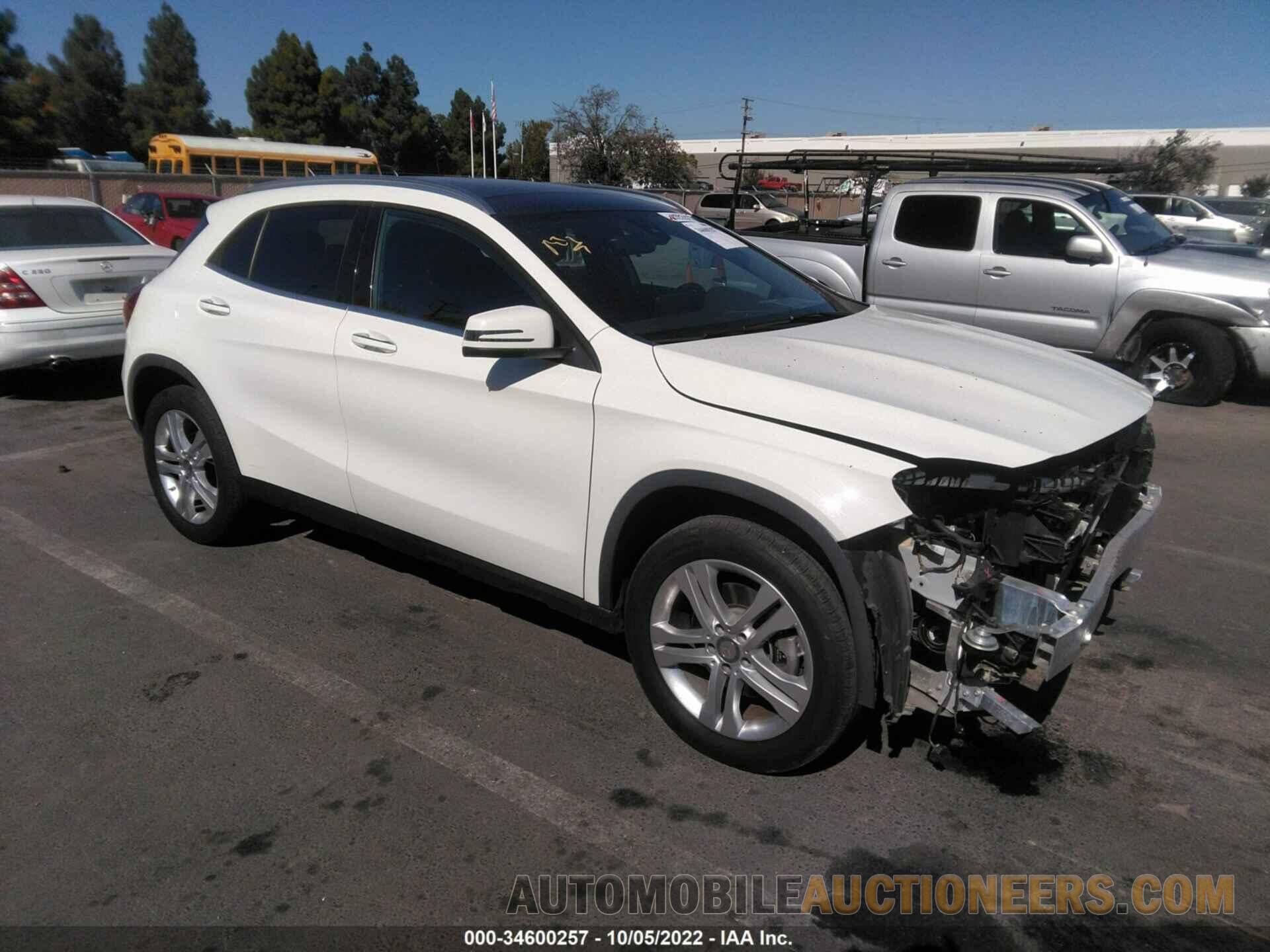 WDCTG4GB7HJ281236 MERCEDES-BENZ GLA 2017