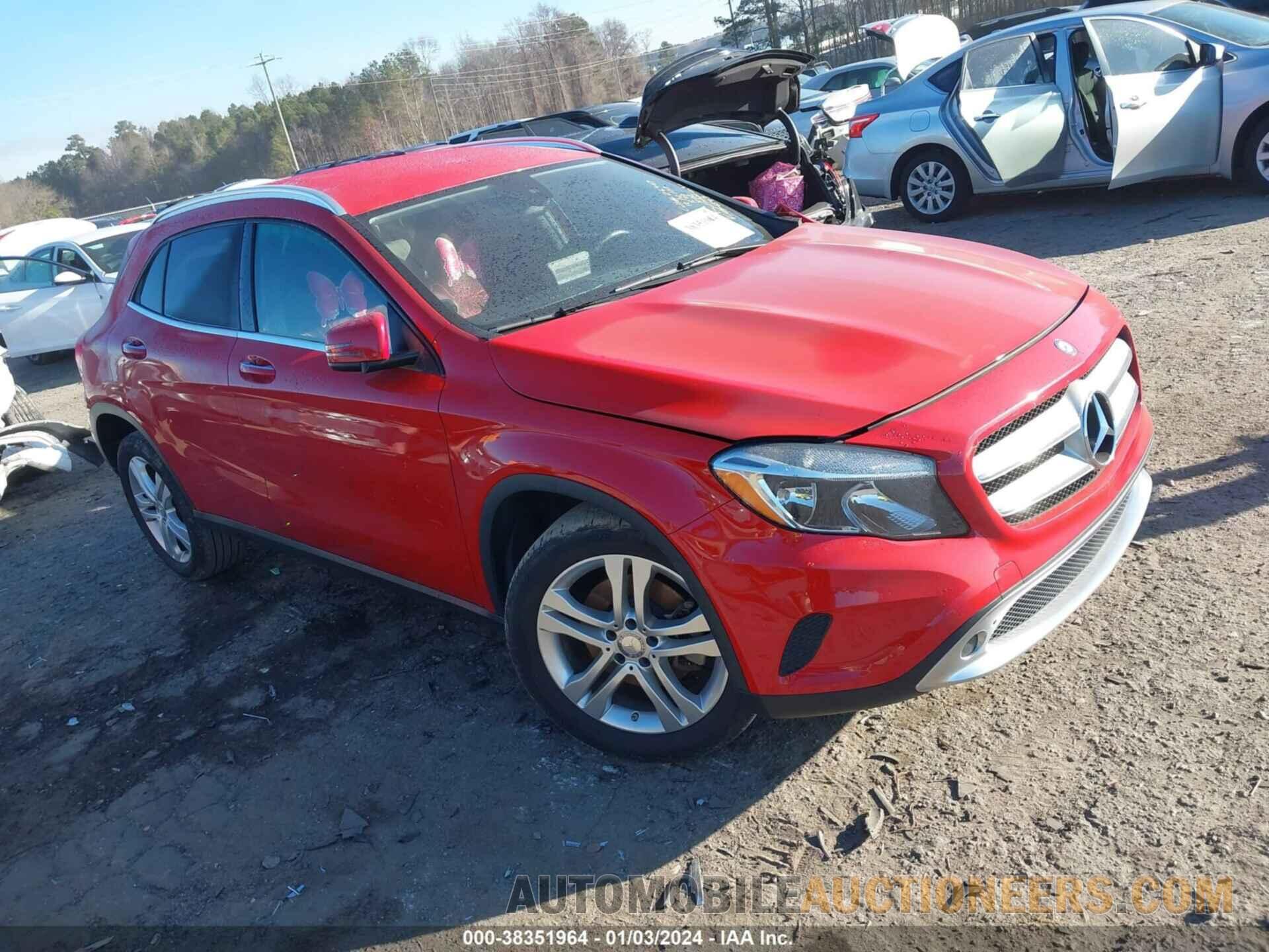 WDCTG4GB7HJ316597 MERCEDES-BENZ GLA 250 2017