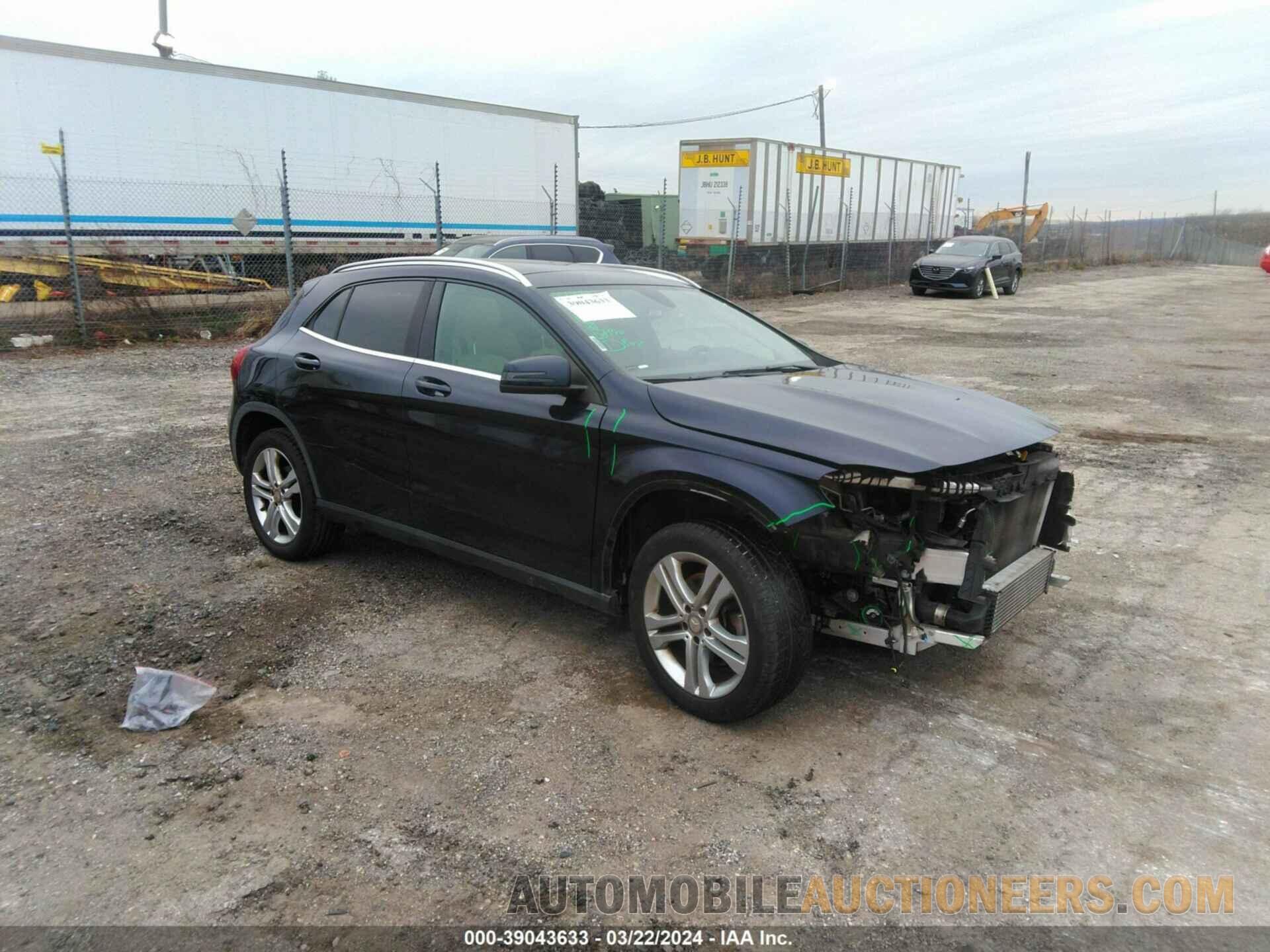 WDCTG4GB7HJ318785 MERCEDES-BENZ GLA 2017