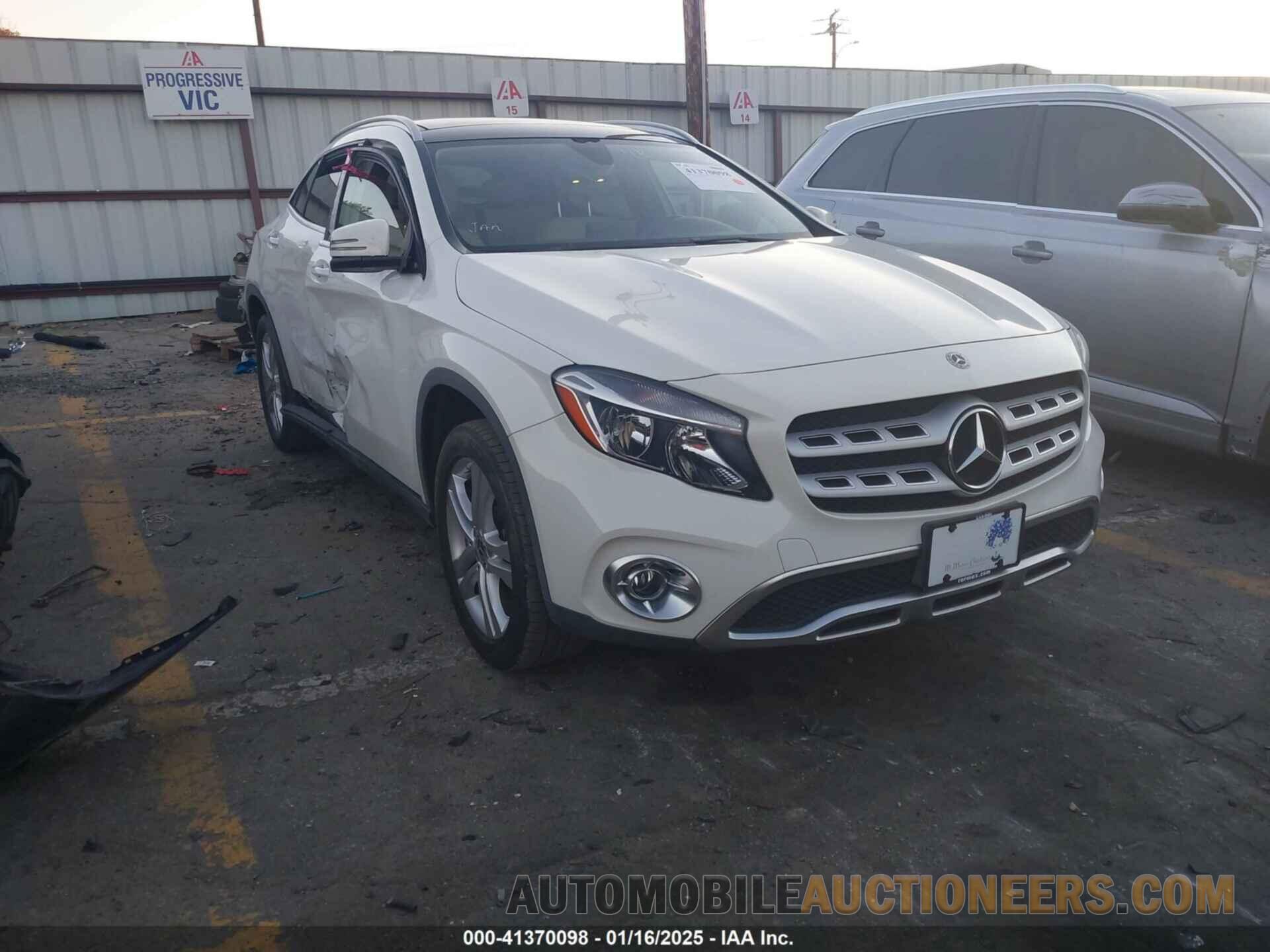 WDCTG4GB7JJ392973 MERCEDES-BENZ GLA 250 2018