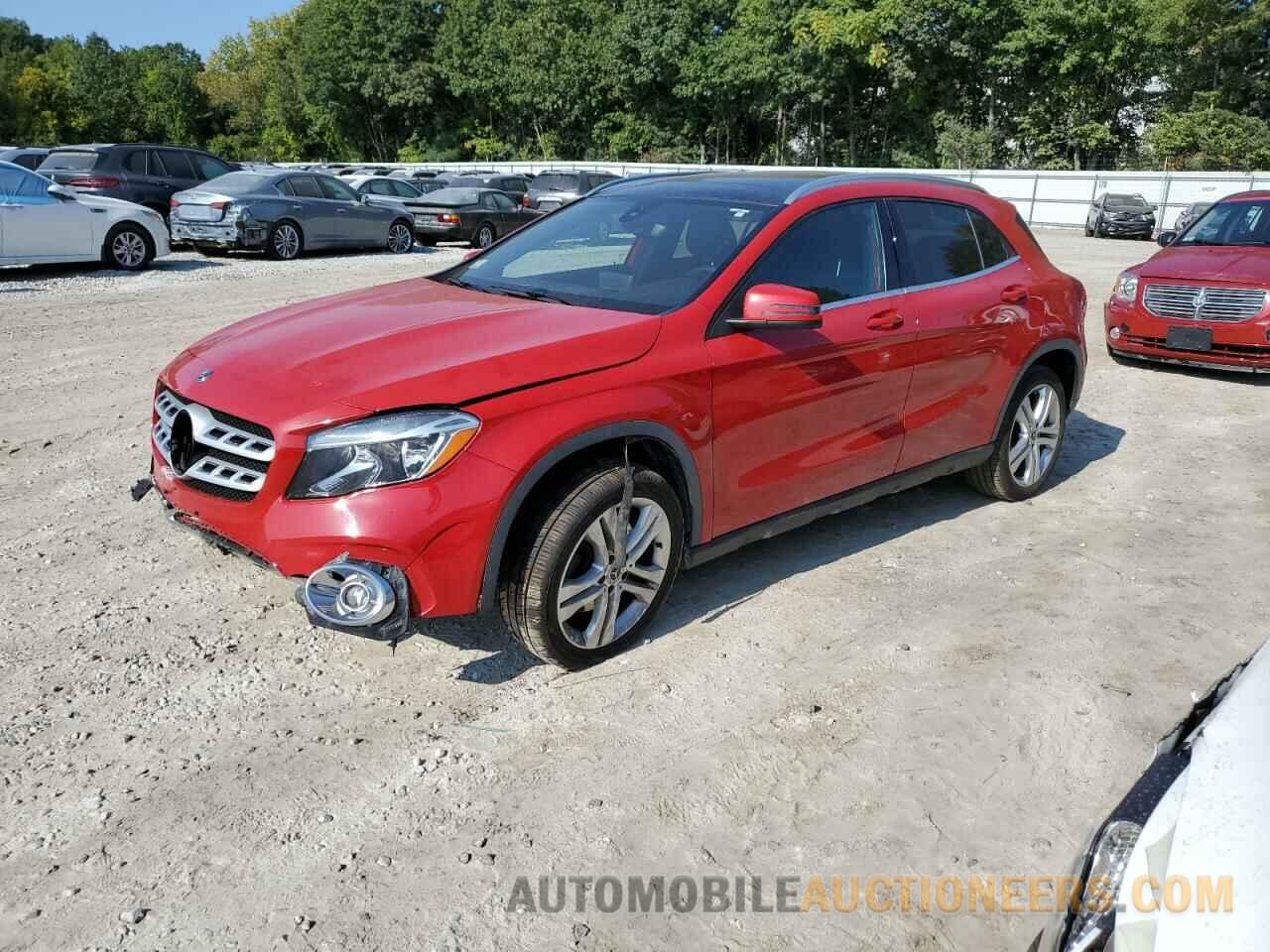 WDCTG4GB7JJ396165 MERCEDES-BENZ GLA-CLASS 2018