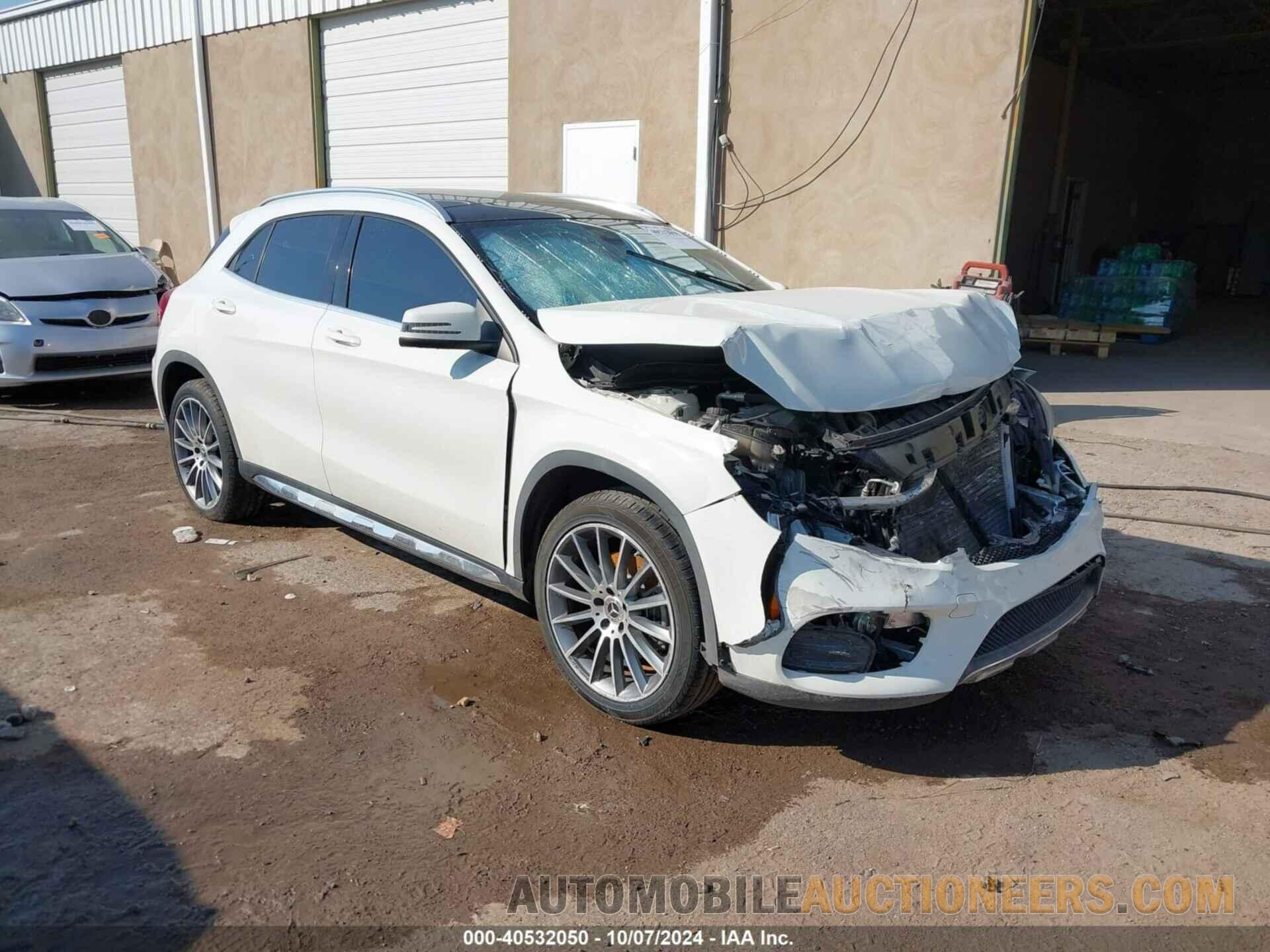 WDCTG4GB7JJ423607 MERCEDES-BENZ GLA 2018