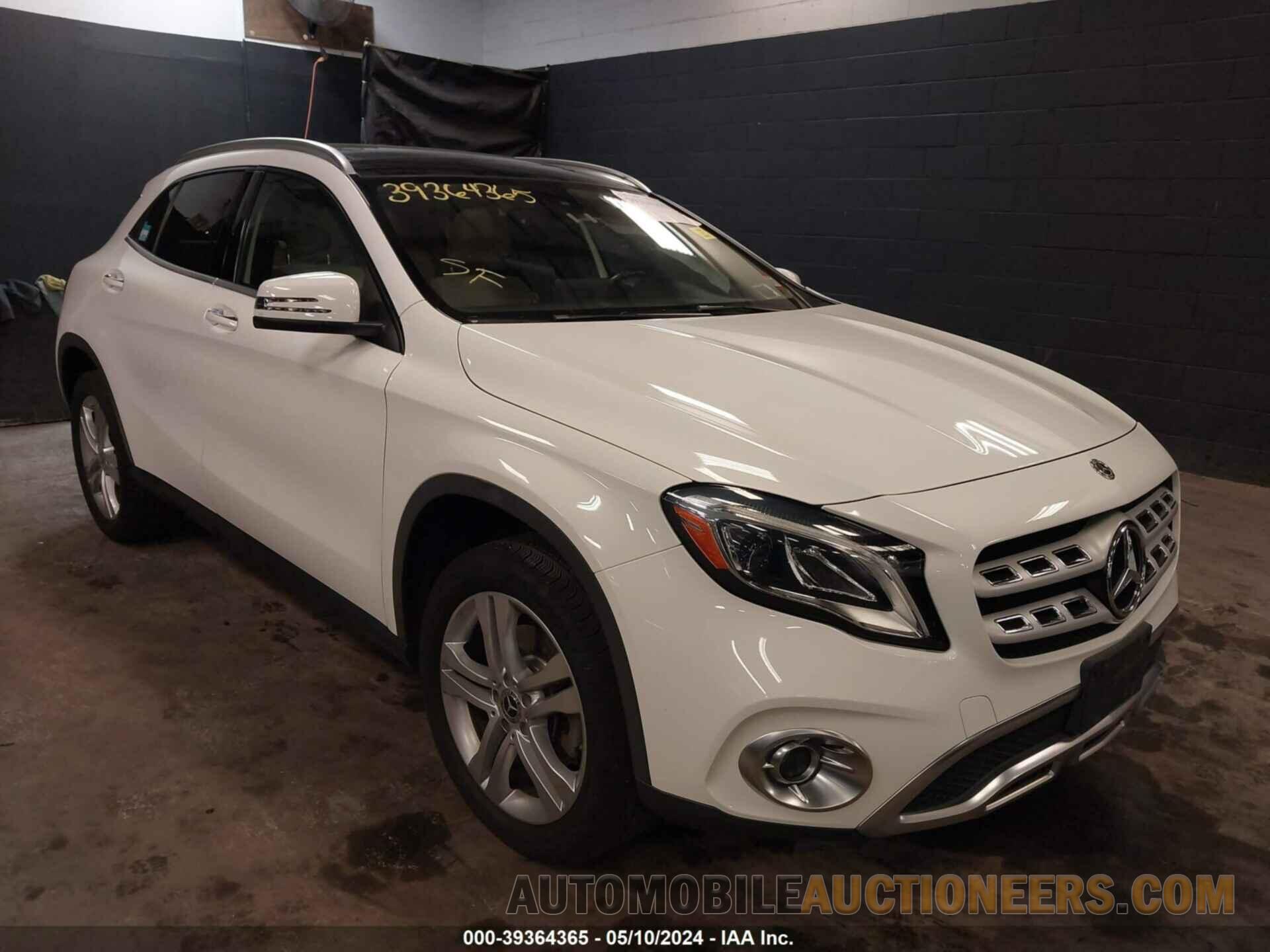 WDCTG4GB7KJ543795 MERCEDES-BENZ GLA 2019