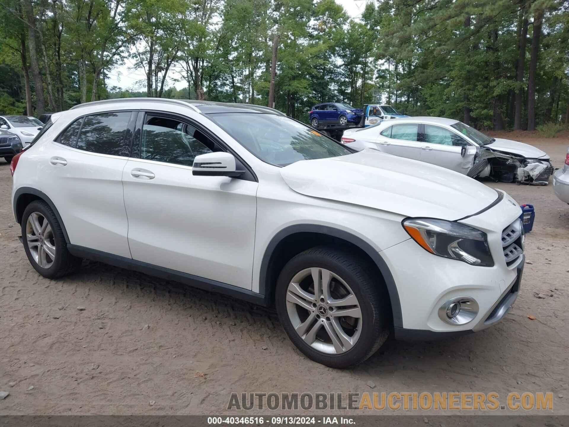 WDCTG4GB7KJ624828 MERCEDES-BENZ GLA 250 2019