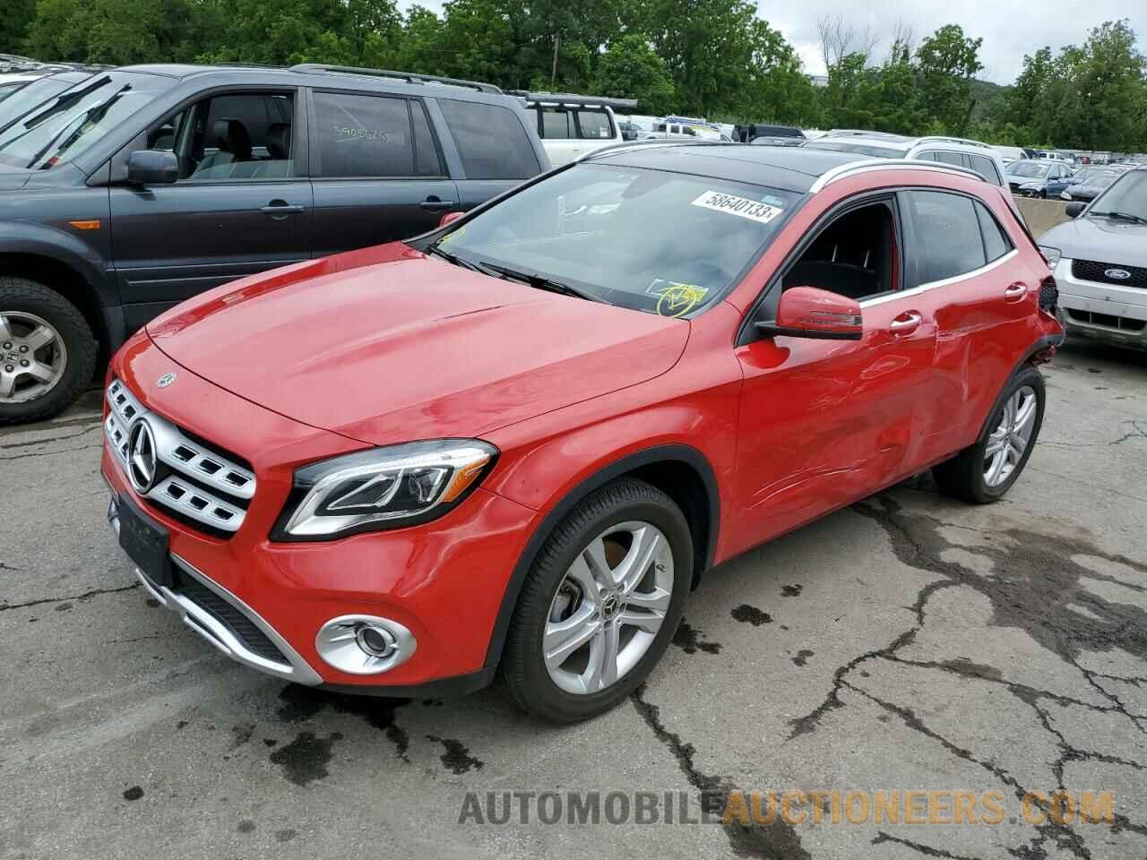 WDCTG4GB7KJ630581 MERCEDES-BENZ GLA-CLASS 2019