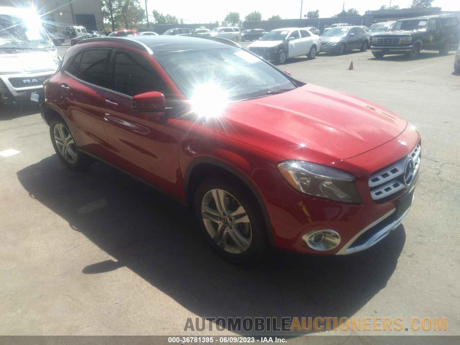 WDCTG4GB7KU007363 MERCEDES-BENZ GLA 2019