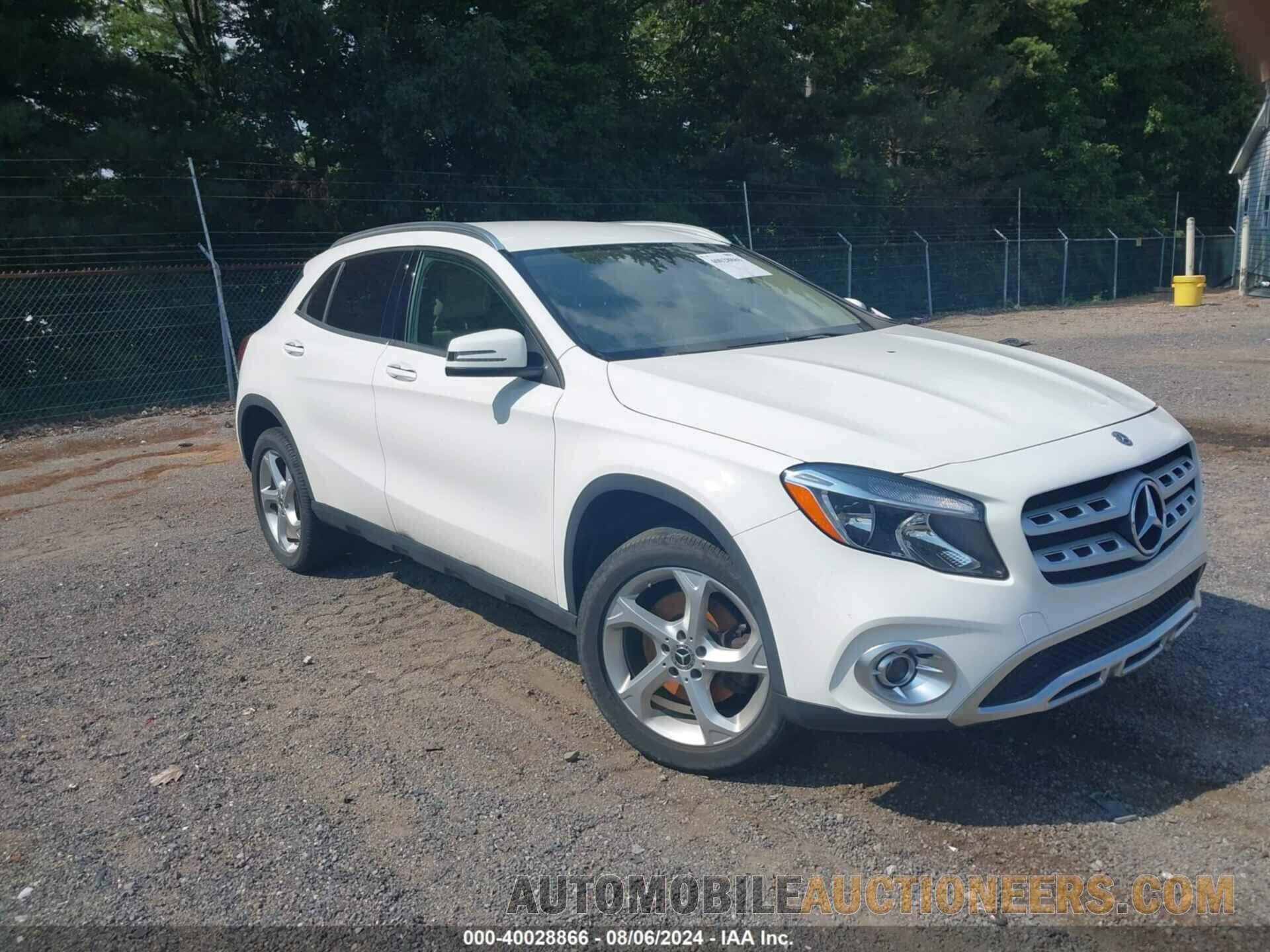 WDCTG4GB7KU012823 MERCEDES-BENZ GLA 250 2019