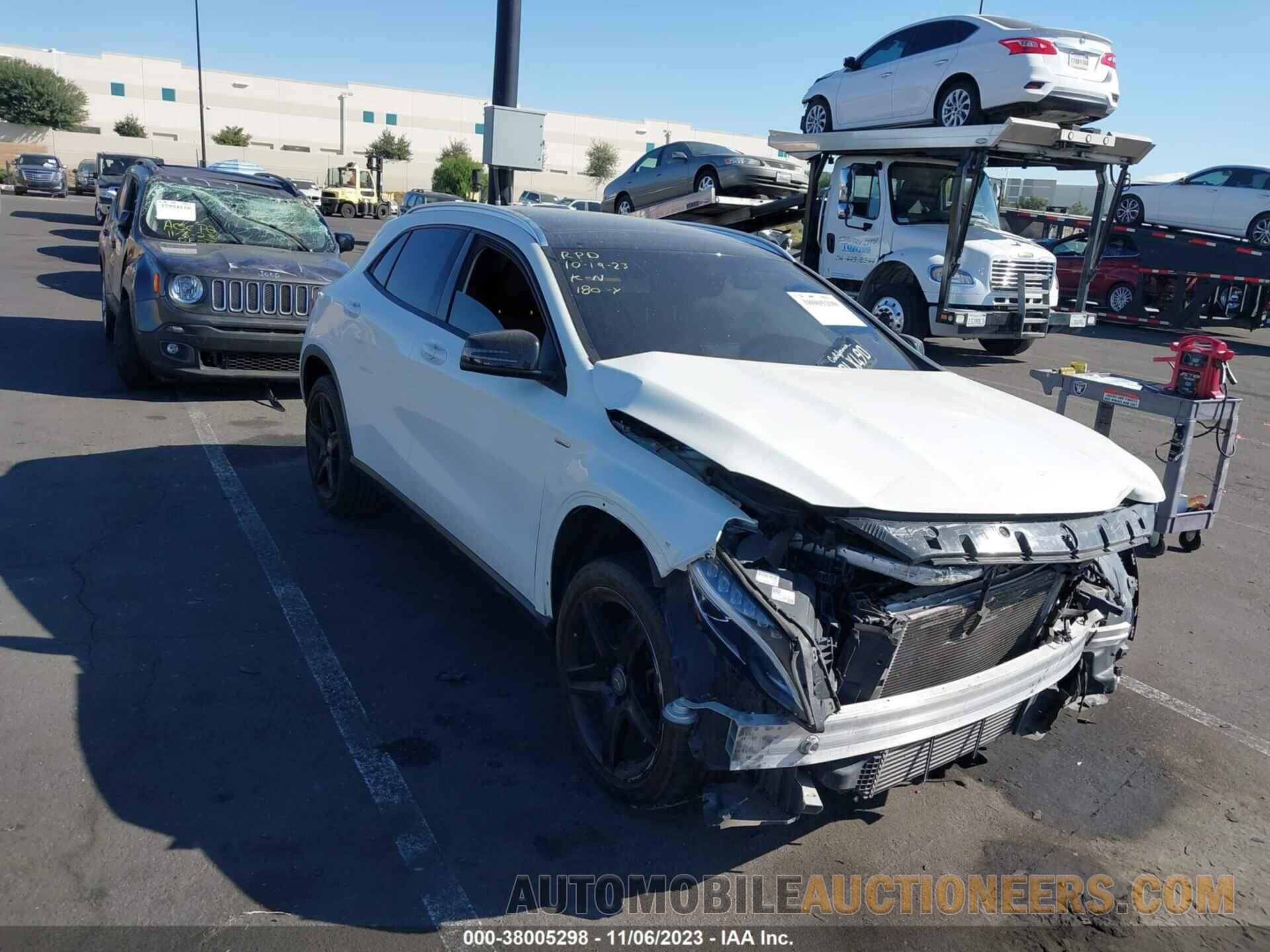 WDCTG4GB8FJ054389 MERCEDES-BENZ GLA 250 2015