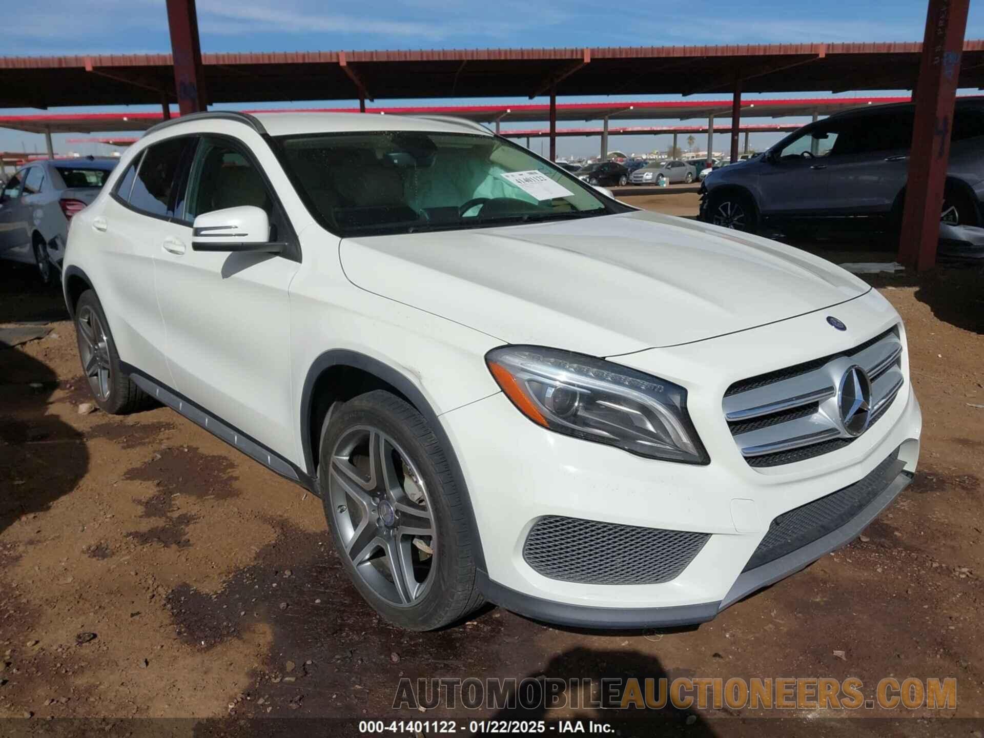 WDCTG4GB8FJ060855 MERCEDES-BENZ GLA 250 2015