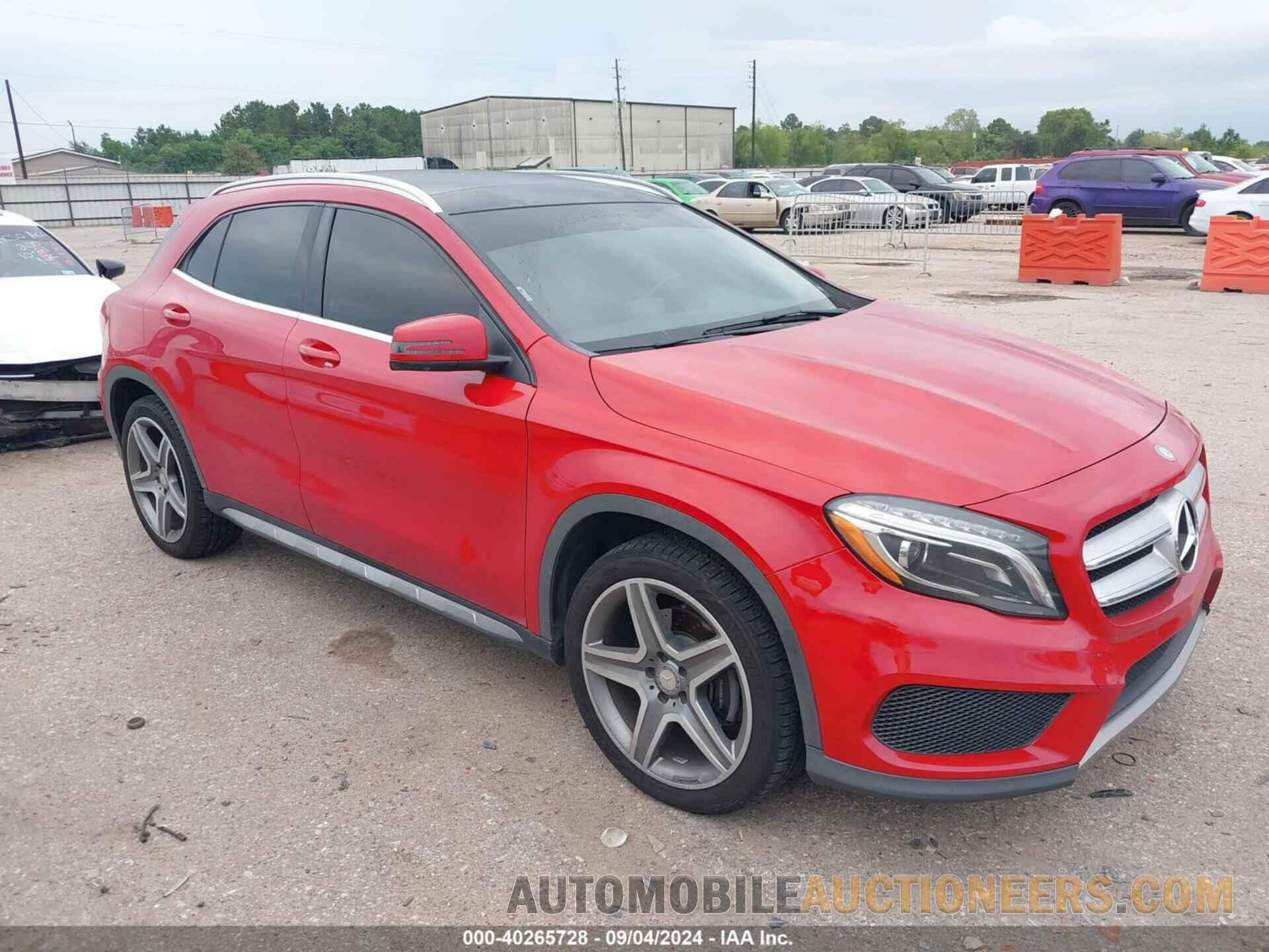 WDCTG4GB8FJ064078 MERCEDES-BENZ GLA-CLASS 2015