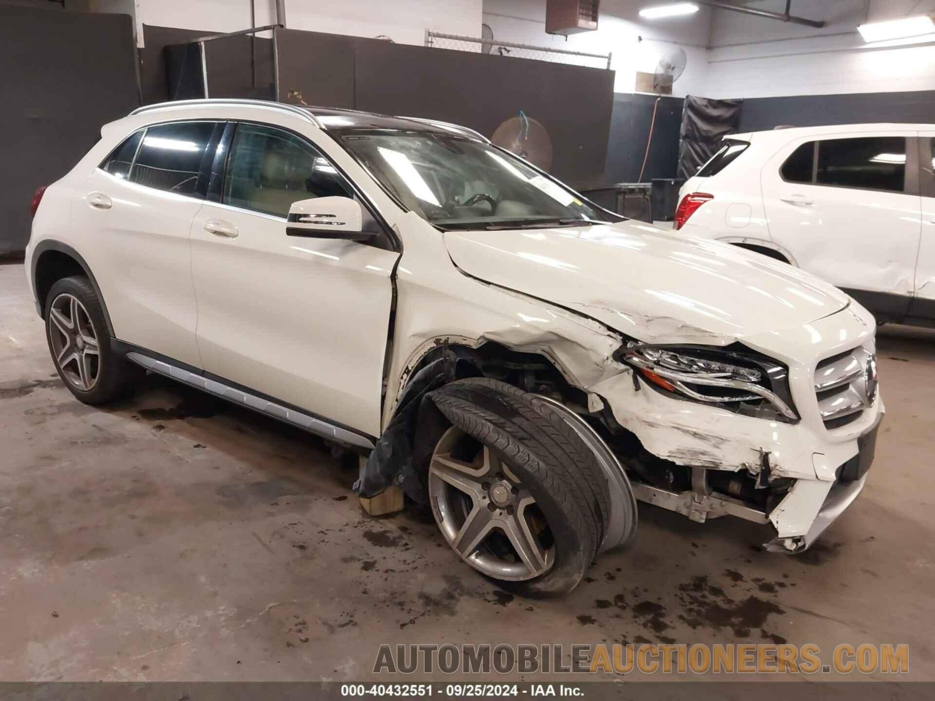 WDCTG4GB8FJ075341 MERCEDES-BENZ GLA-CLASS 2015