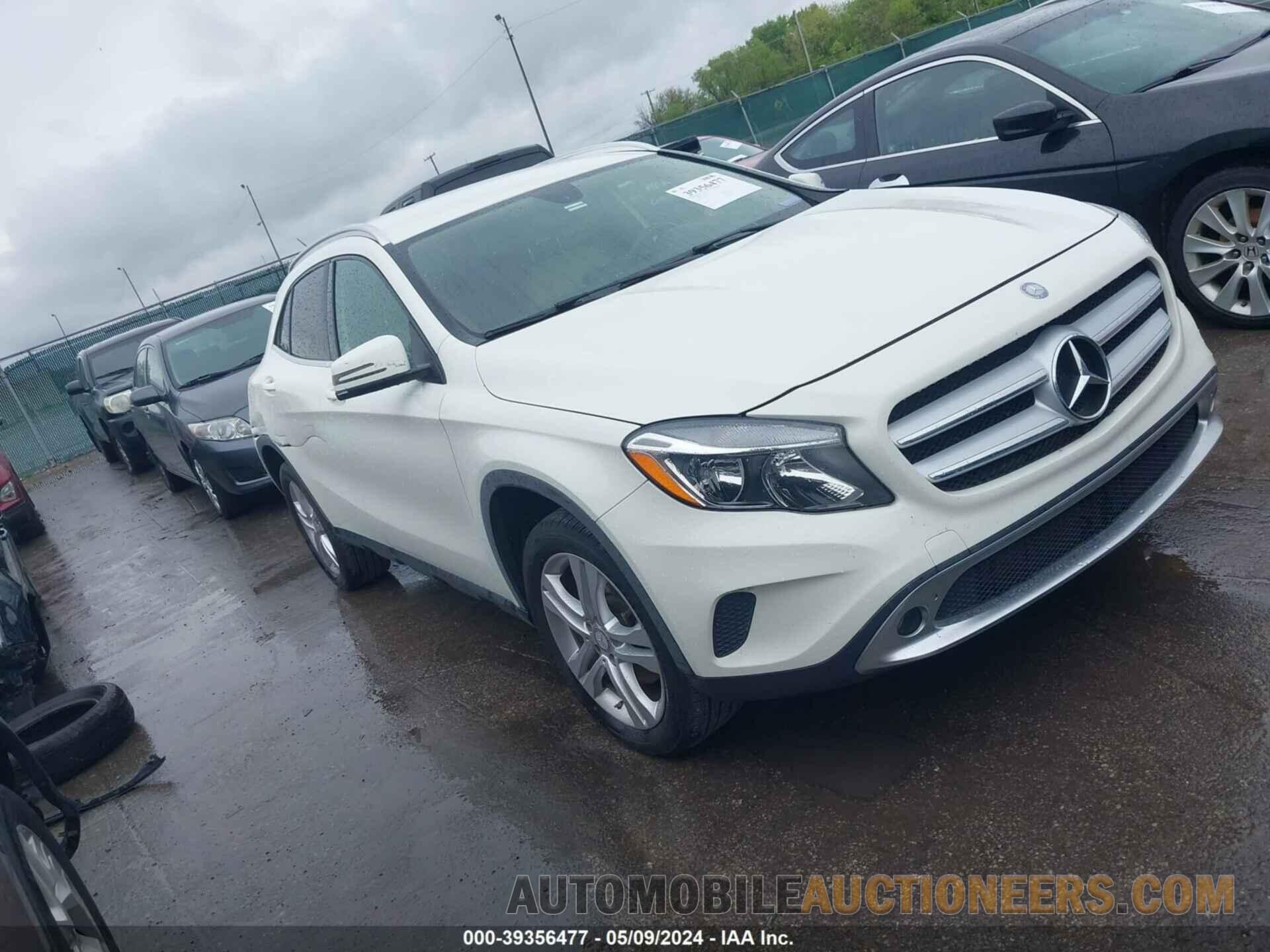 WDCTG4GB8FJ093208 MERCEDES-BENZ GLA 250 2015