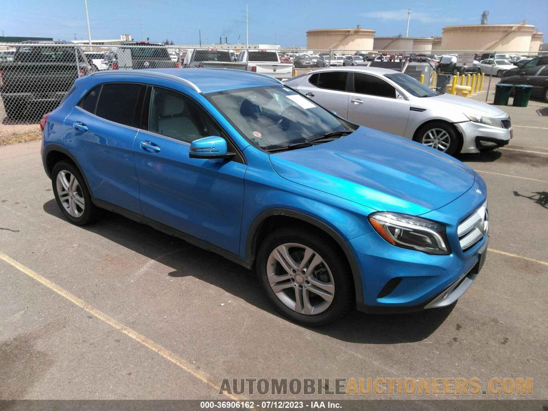 WDCTG4GB8FJ099204 MERCEDES-BENZ GLA-CLASS 2015