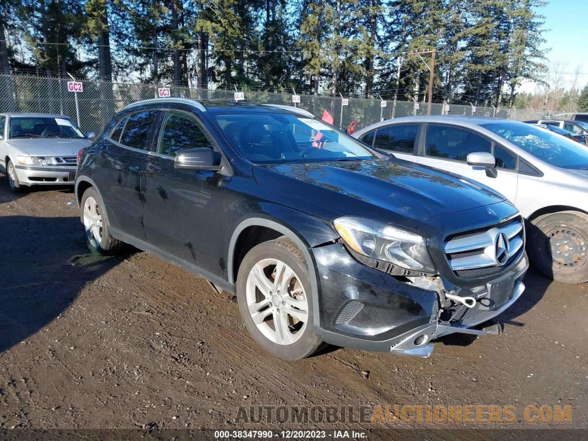 WDCTG4GB8FJ100996 MERCEDES-BENZ GLA 250 2015