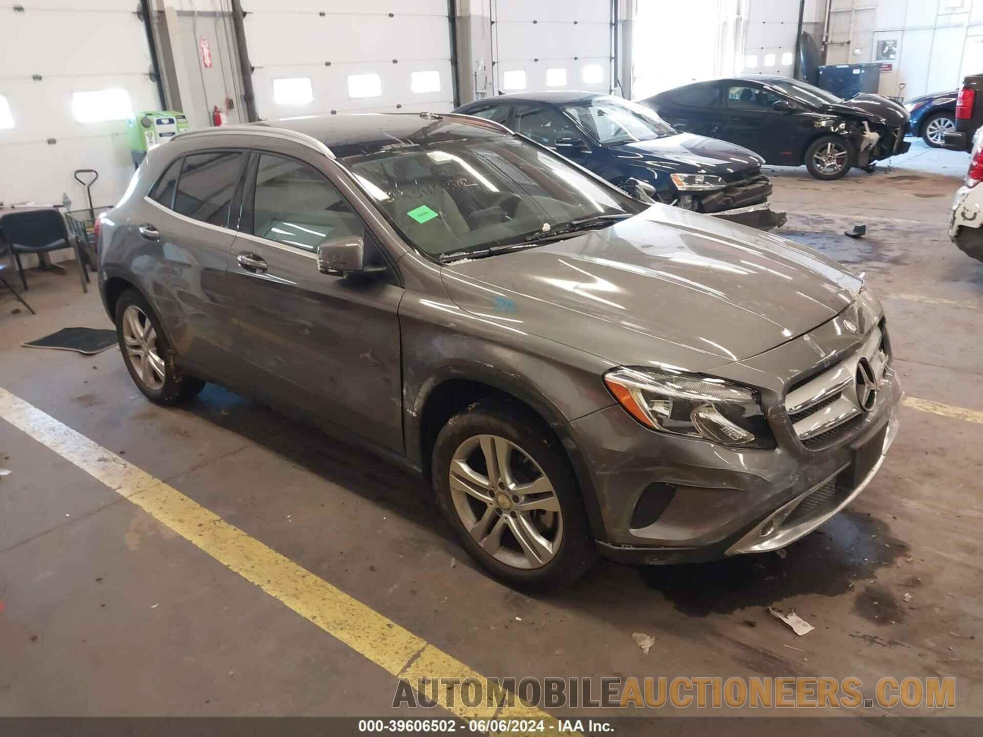 WDCTG4GB8GJ189275 MERCEDES-BENZ GLA 250 2016