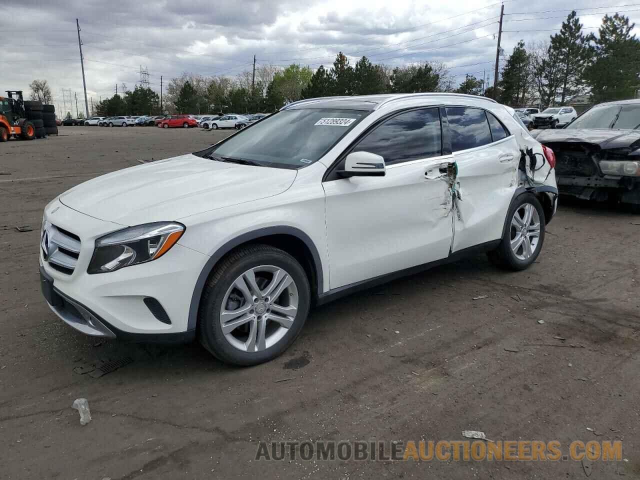 WDCTG4GB8GJ207550 MERCEDES-BENZ GLA-CLASS 2016