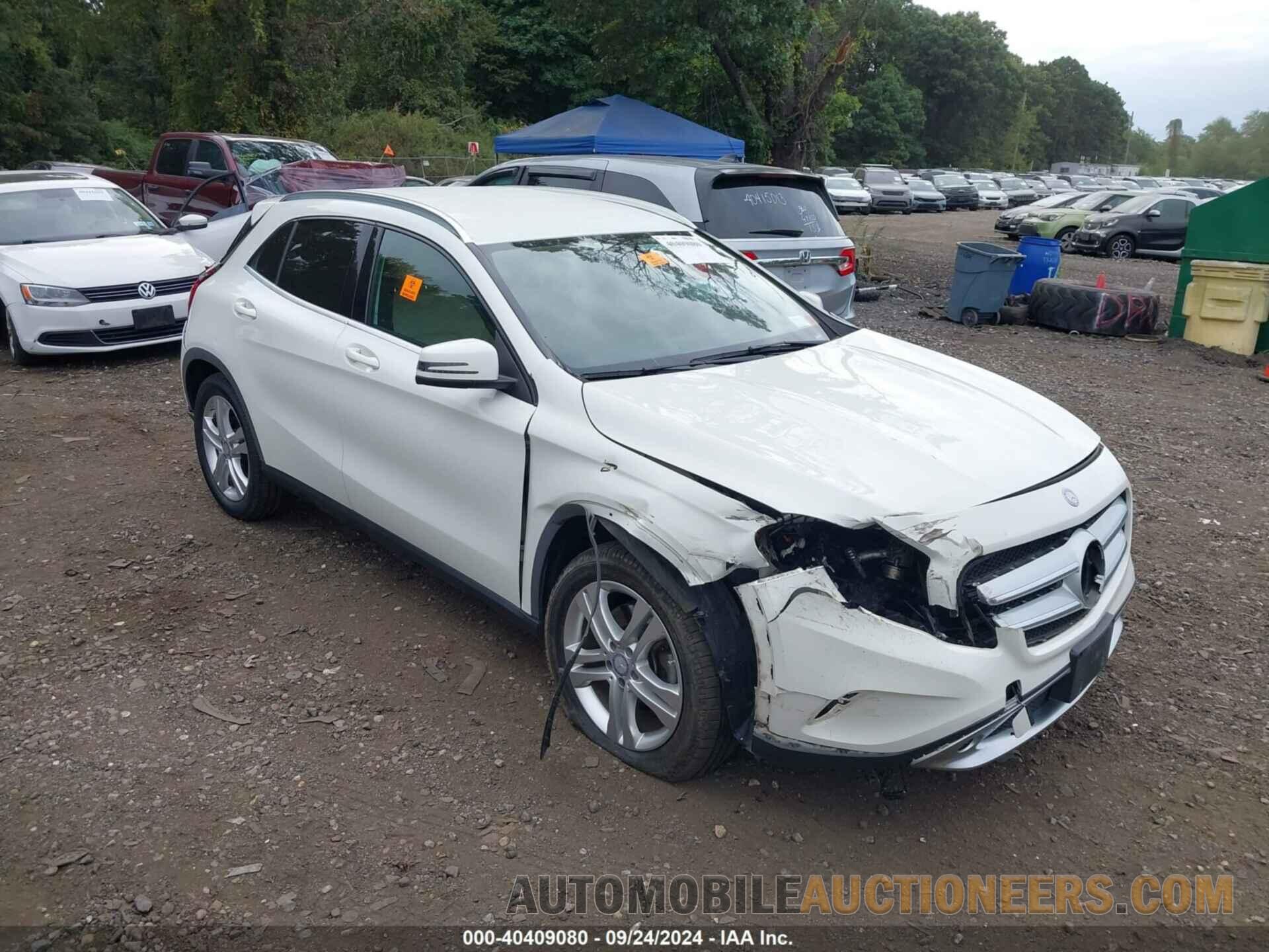 WDCTG4GB8GJ215633 MERCEDES-BENZ GLA 2016