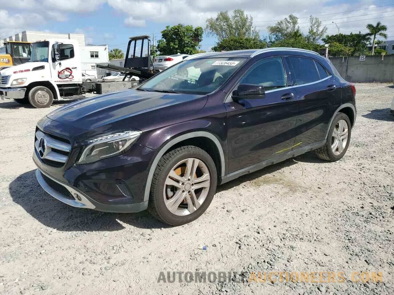 WDCTG4GB8GJ221500 MERCEDES-BENZ GLA-CLASS 2016